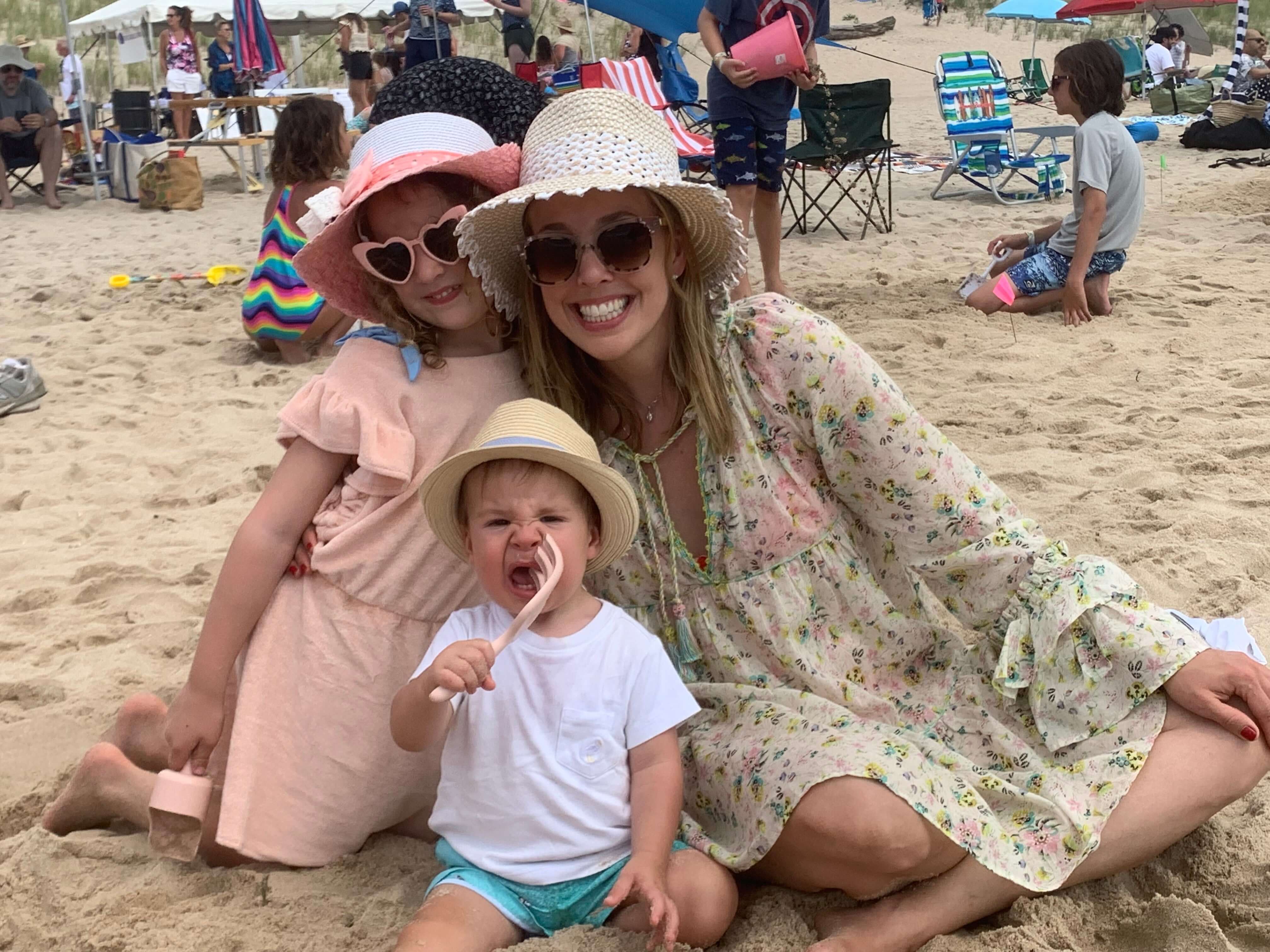 Julia Casper, kids, hamptons