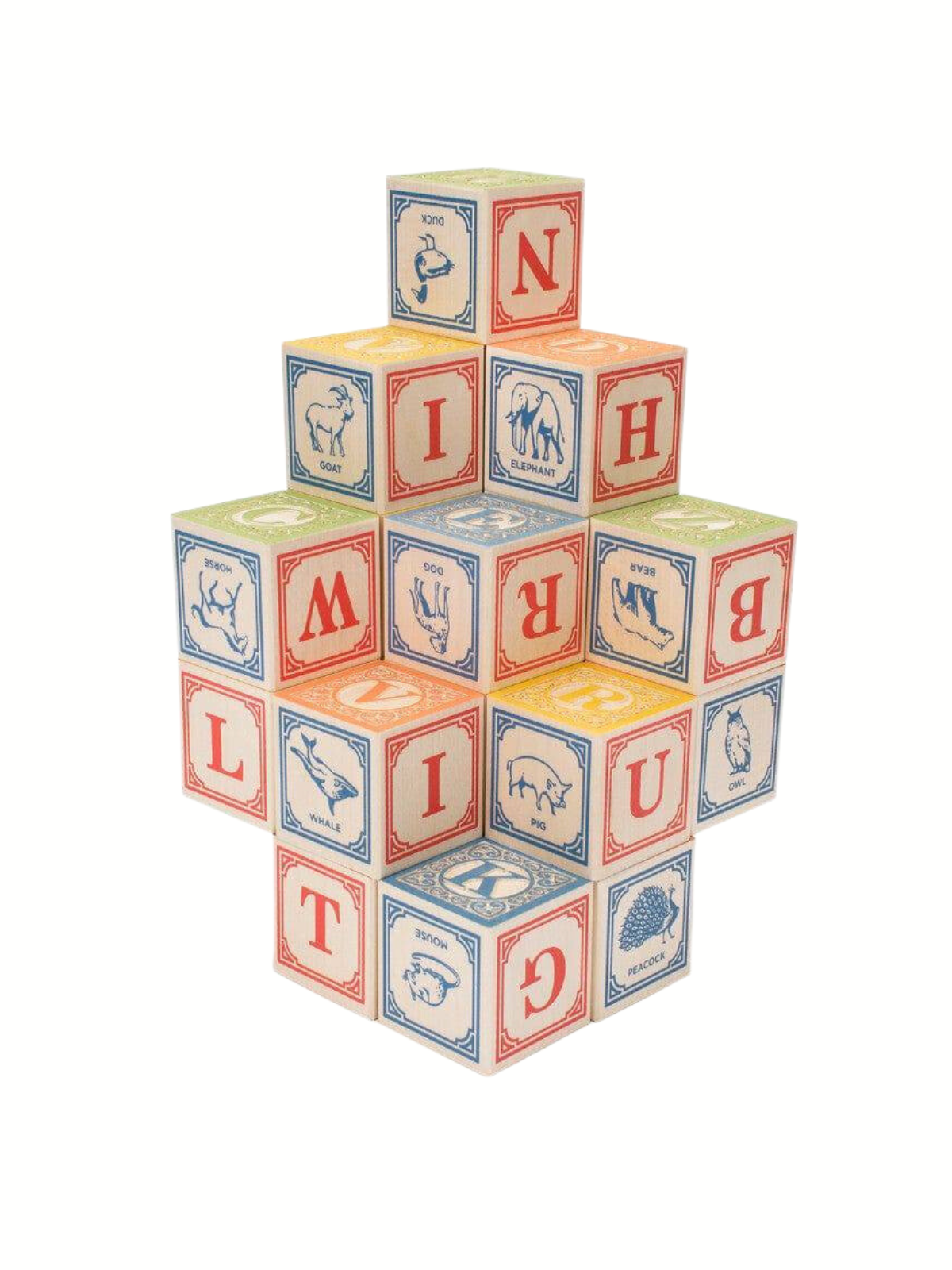 Classic ABC Blocks Games & Puzzles Uncle Goose