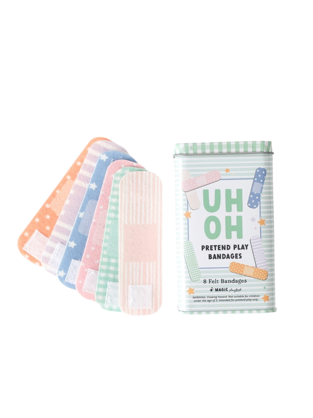Pretend Play Bandages Tin Pretend Play Magic Playbook