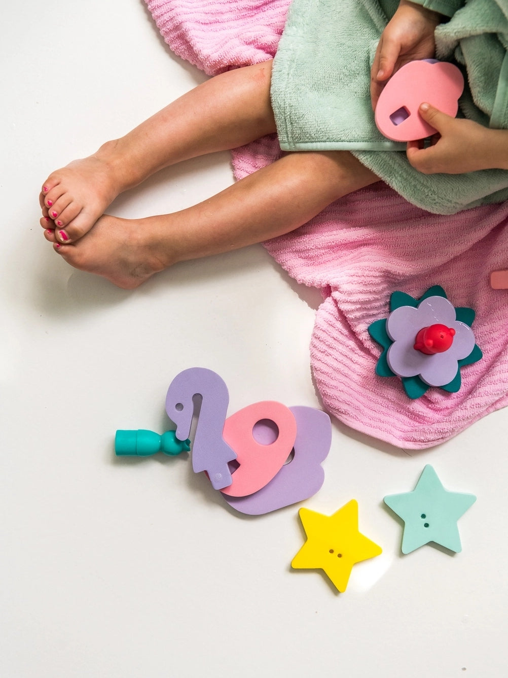 Puzzle Friends - Fairy Pond Bath Toys Quut Toys