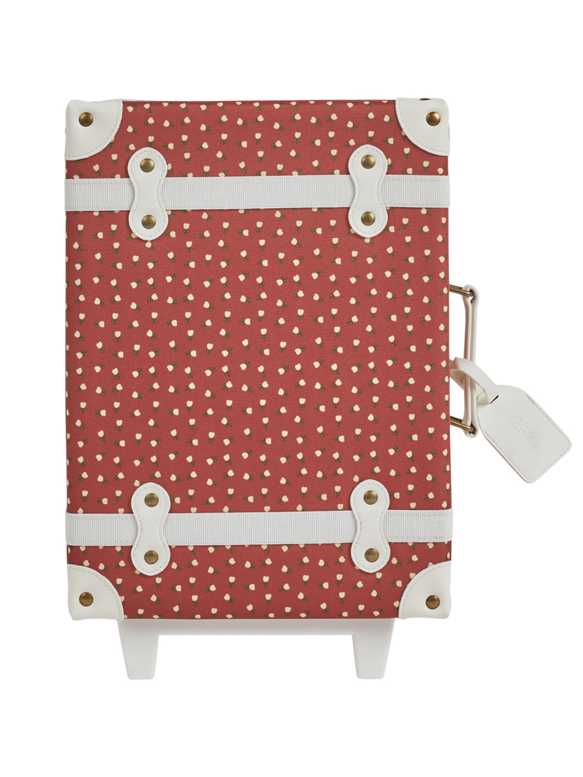 See Ya Suitcase - Sweetheart Red Bags Olli Ella Sweetheart Red