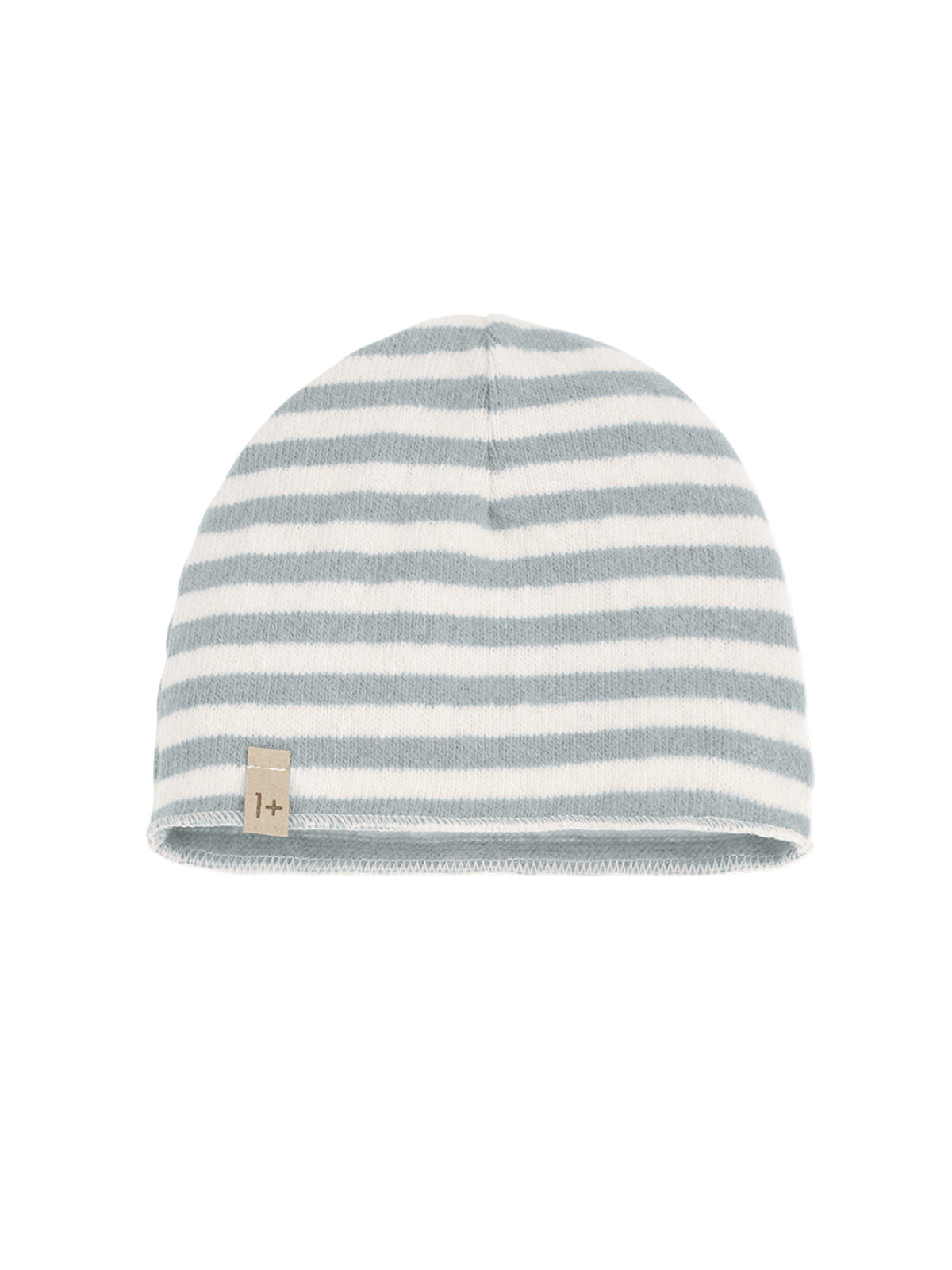 Blue Stripe Baby Beanie Hats 1+ In The Family Blue T1