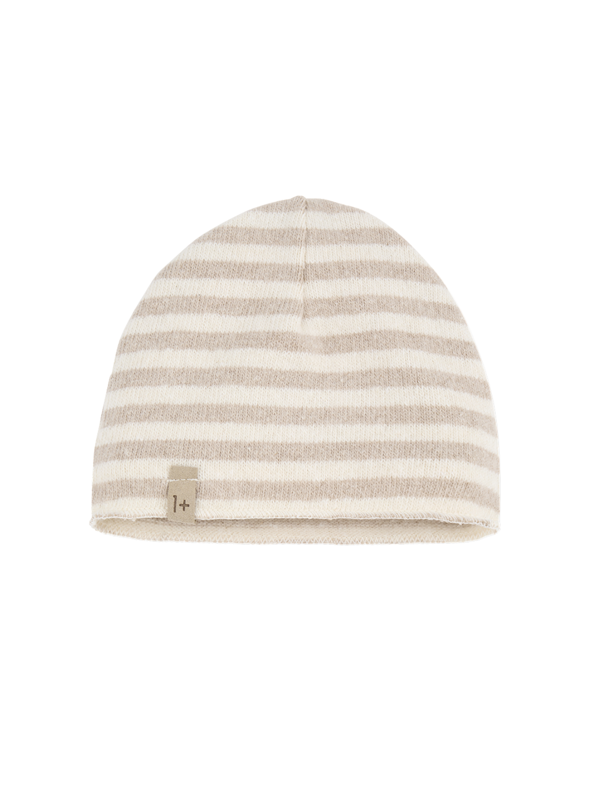Tan Stripe Baby Beanie Hats 1+ In The Family Tan T1
