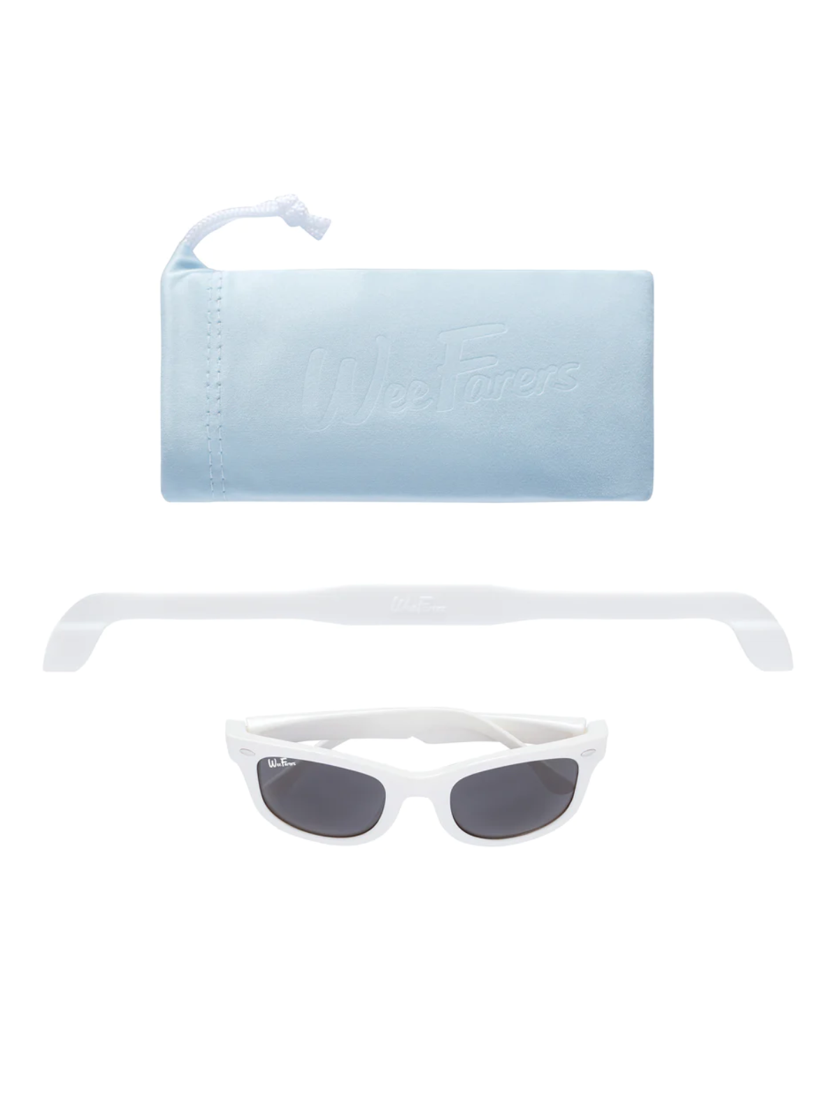 White Polarized Weefarers Sunglasses WEEFARERS