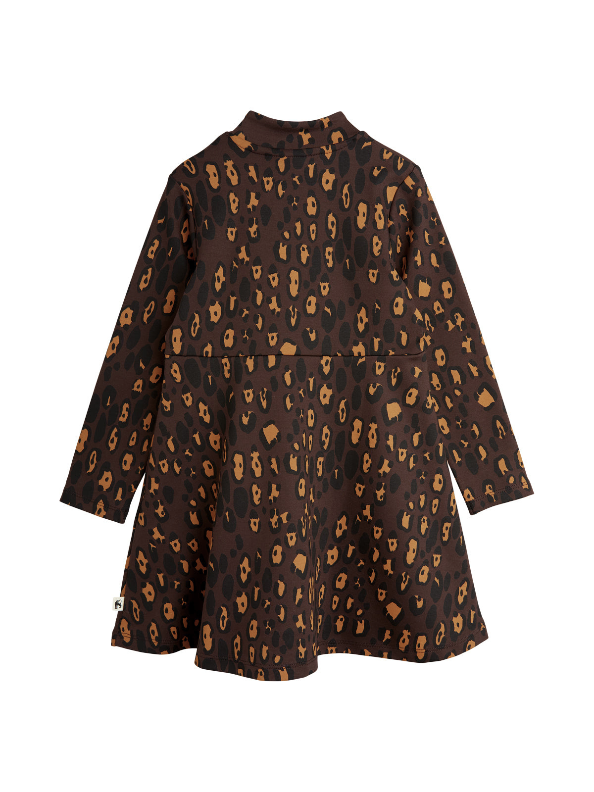 Leopard Flounce Dress Dresses Mini Rodini