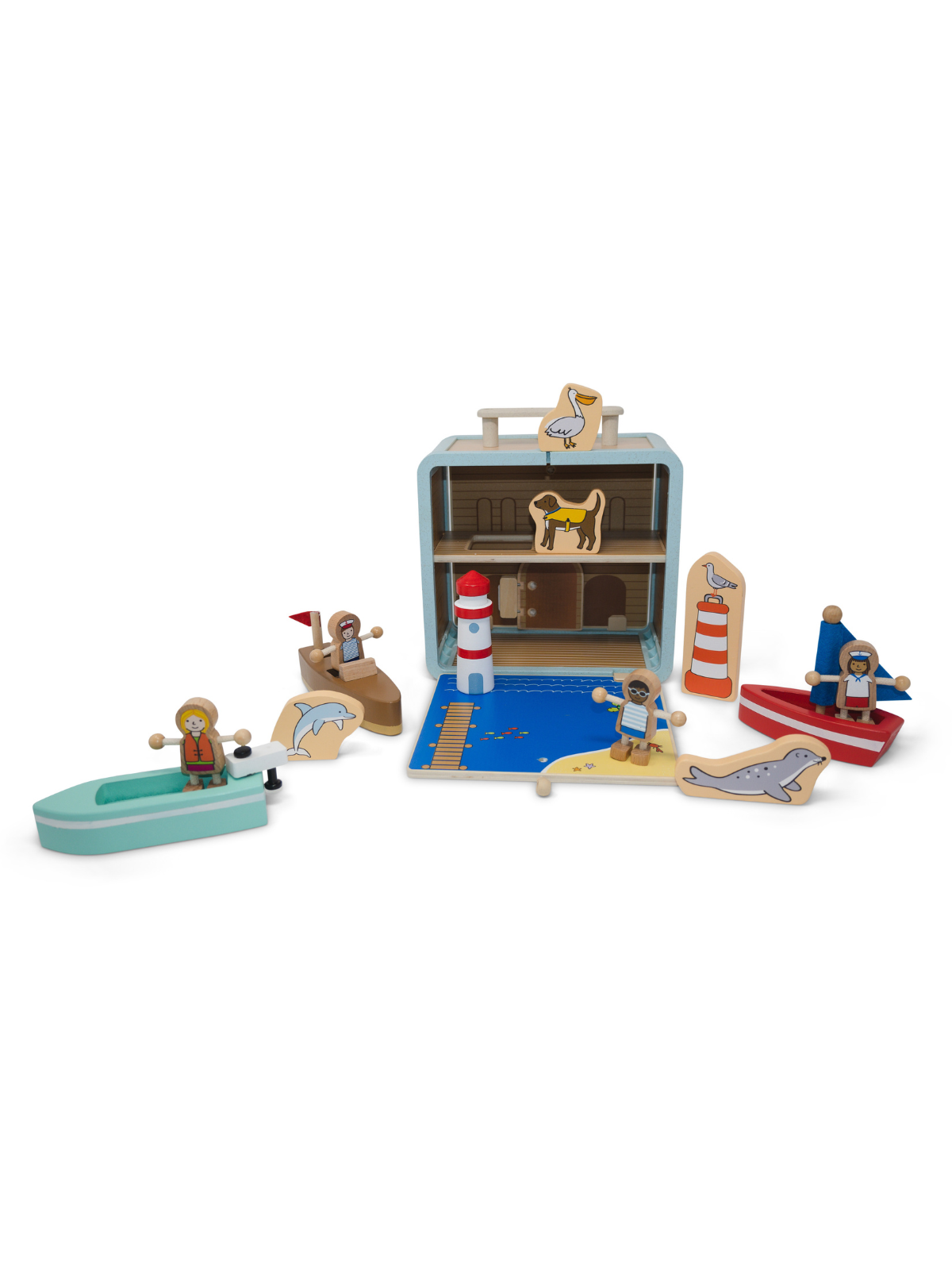 Suitcase Series: Yacht Club Pretend Play Jack Rabbit Creations