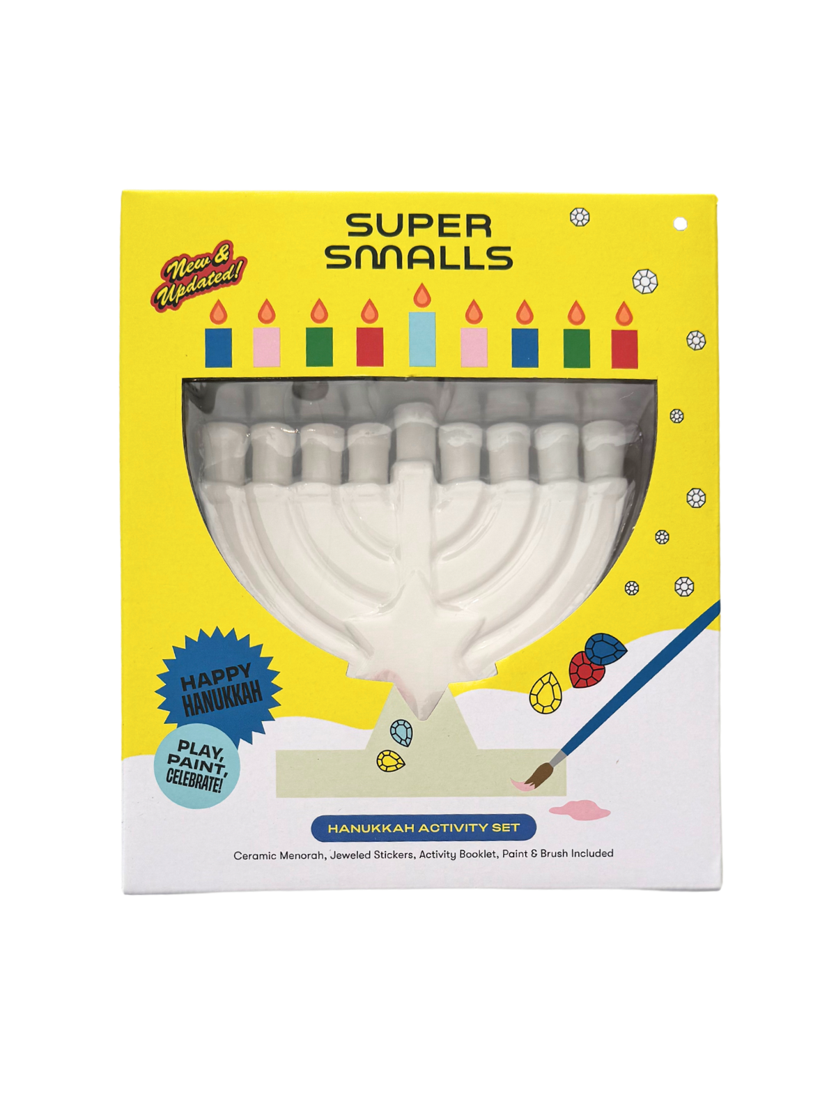 Hanukkah Menorah Activity Set Arts & Crafts Super Smalls