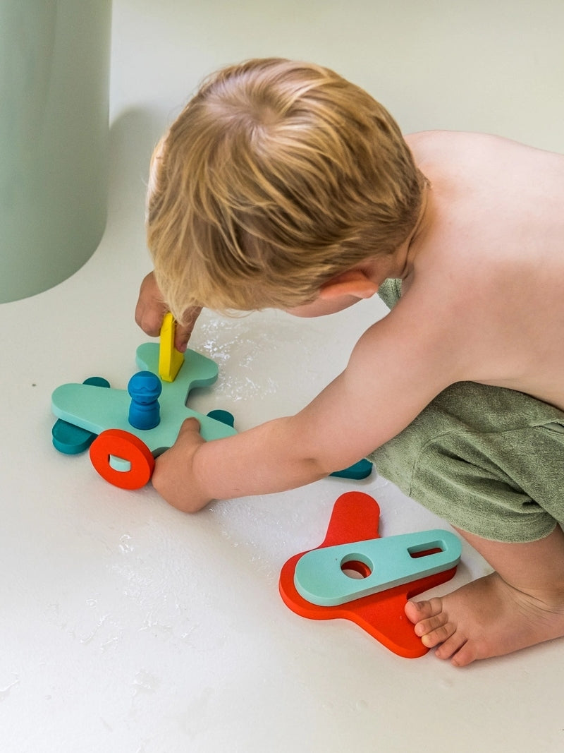 Puzzle Friends - Up in the Air Bath Toys Quut Toys