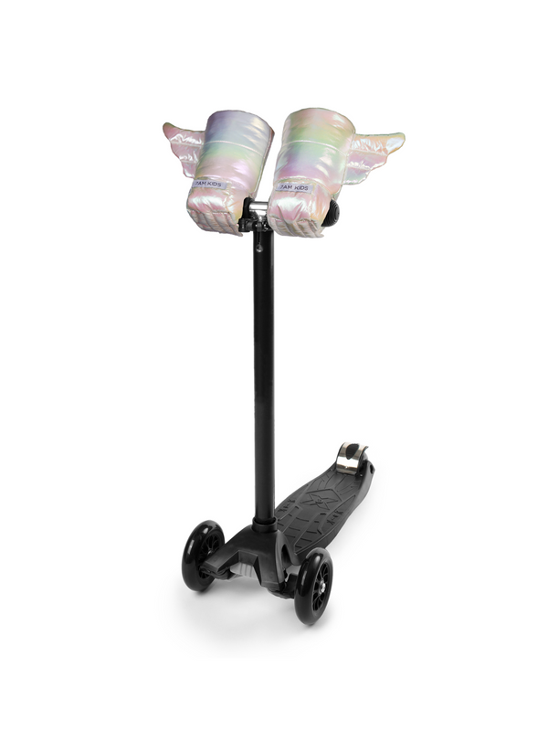 Kids Scooter Warmmuffs - Iridescent Wings Gloves 7AM Enfant