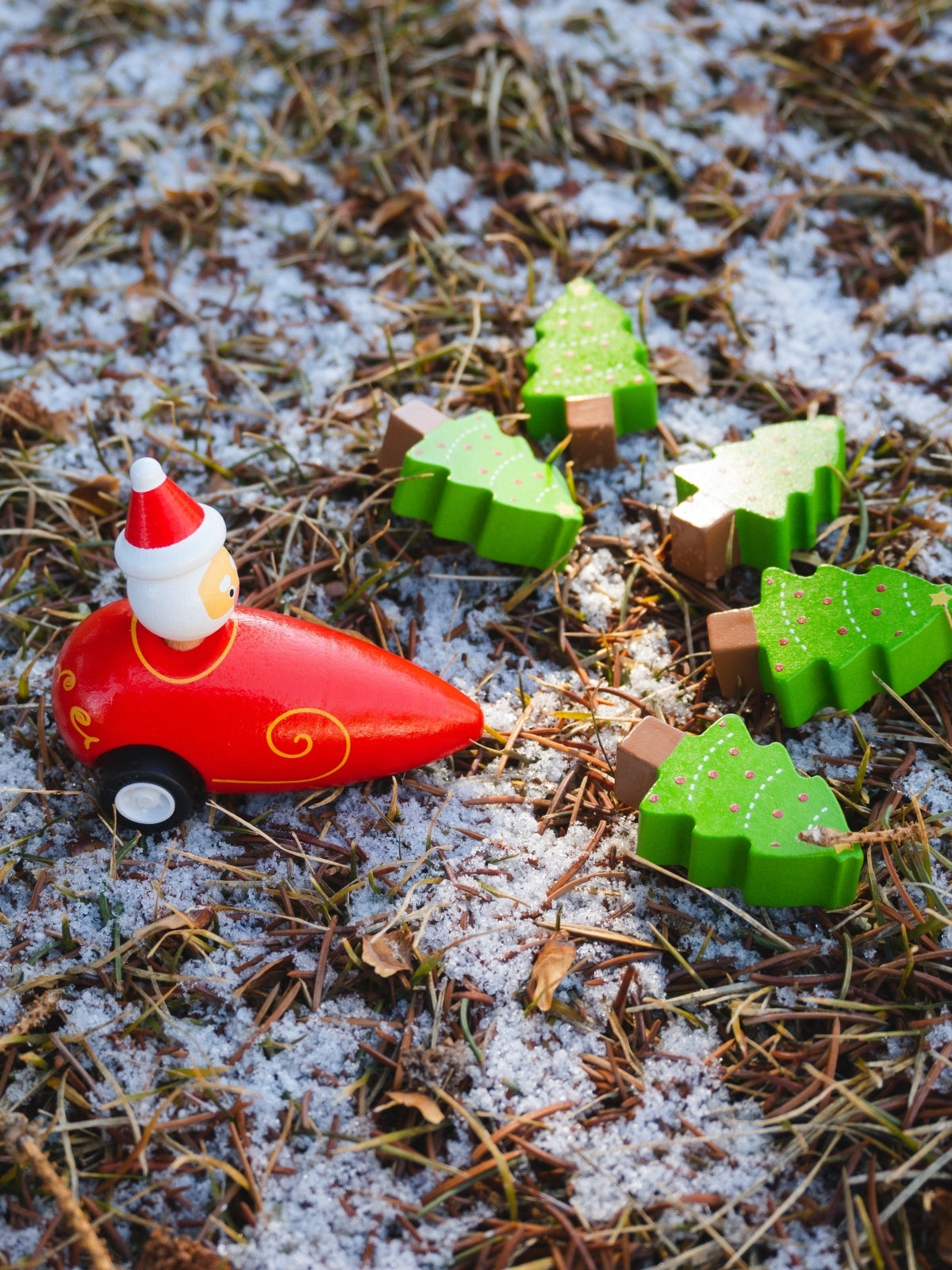 Santa & Tree Bowling Toy Pretend Play Jack Rabbit Creations