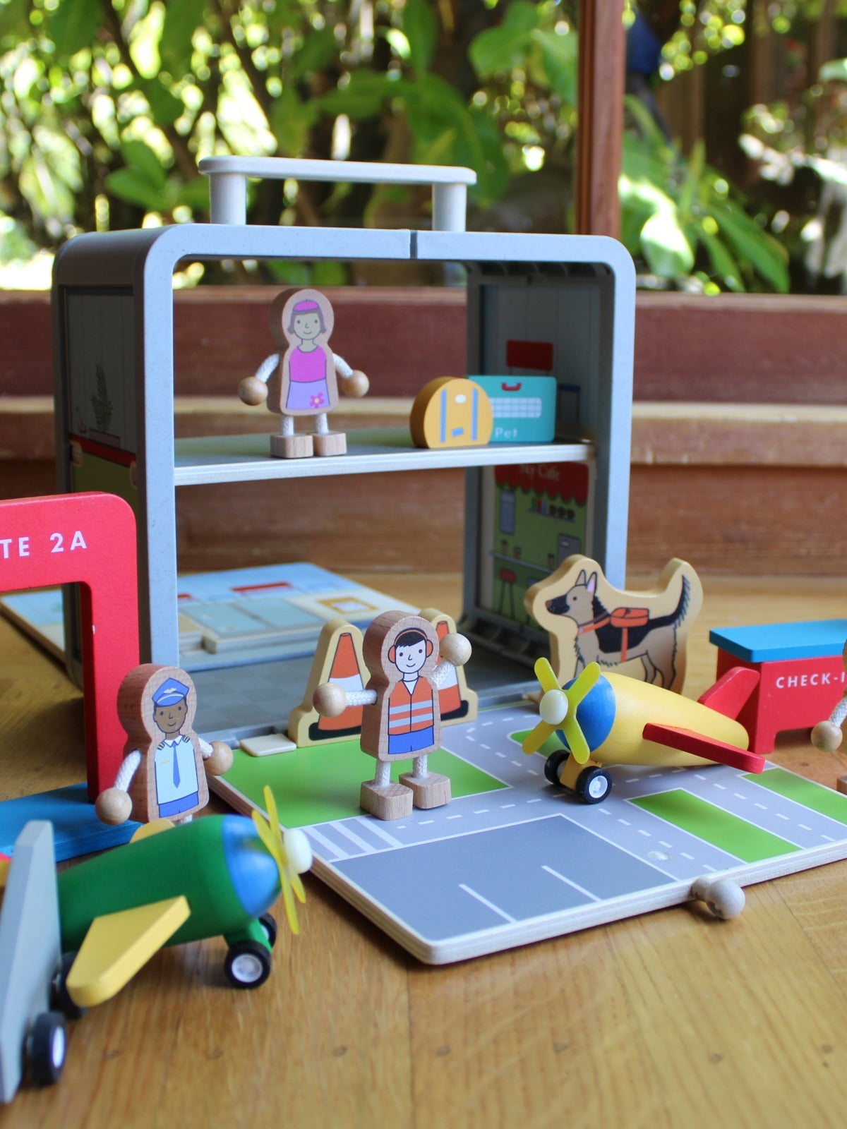 Suitcase Series: Airport Pretend Play Jack Rabbit Creations