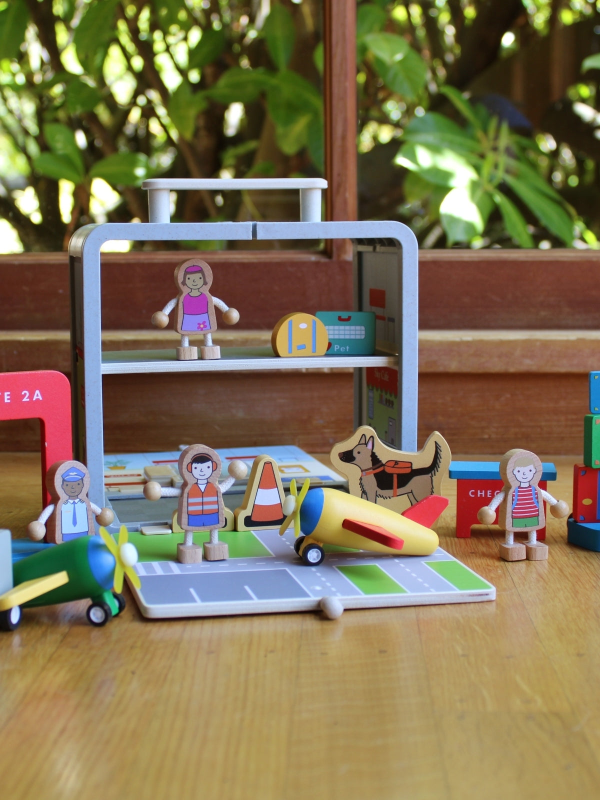Suitcase Series: Airport Pretend Play Jack Rabbit Creations
