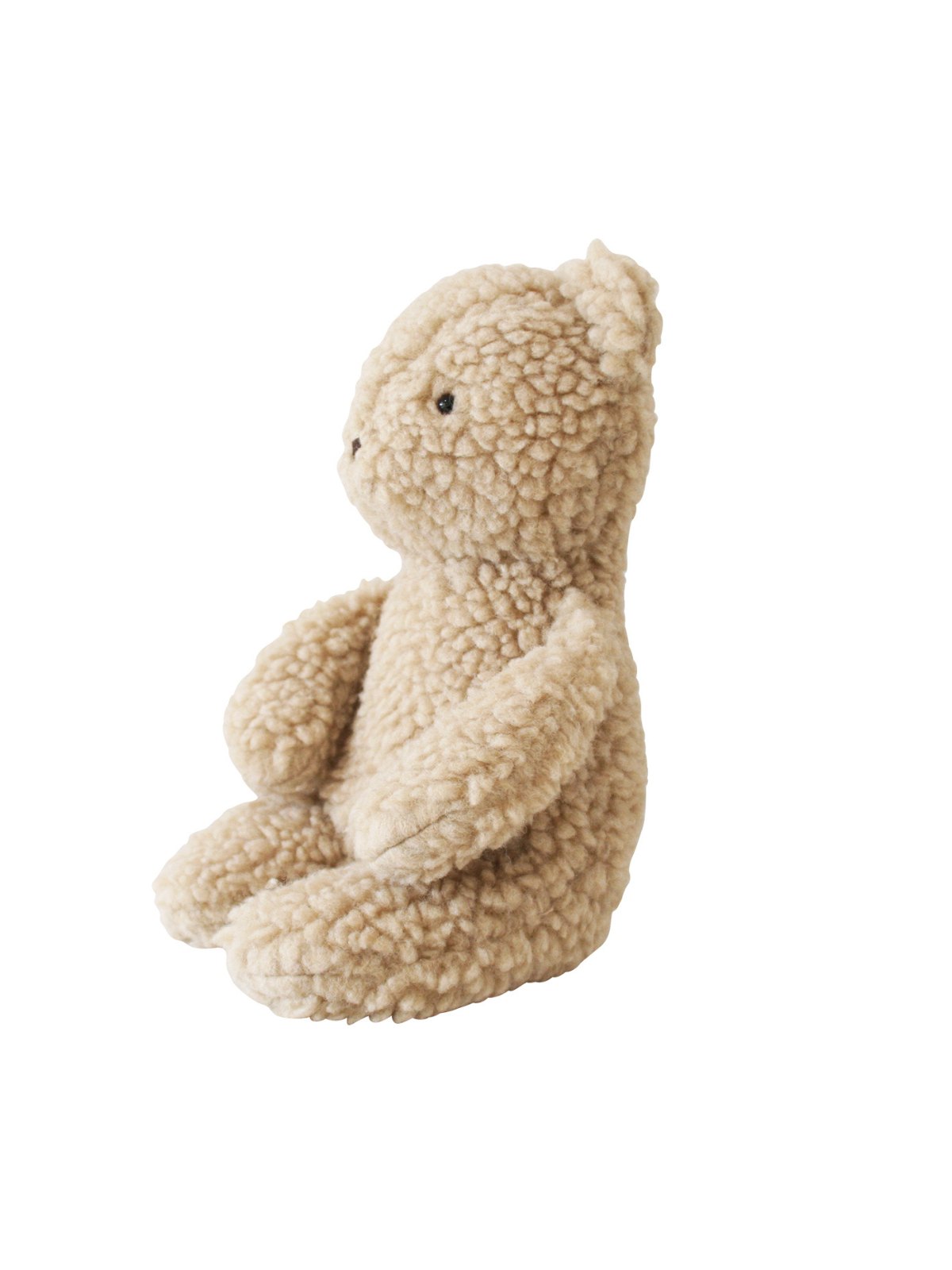 Charlie Sherpa Baby Bear - Oatmeal Plush Alimrose