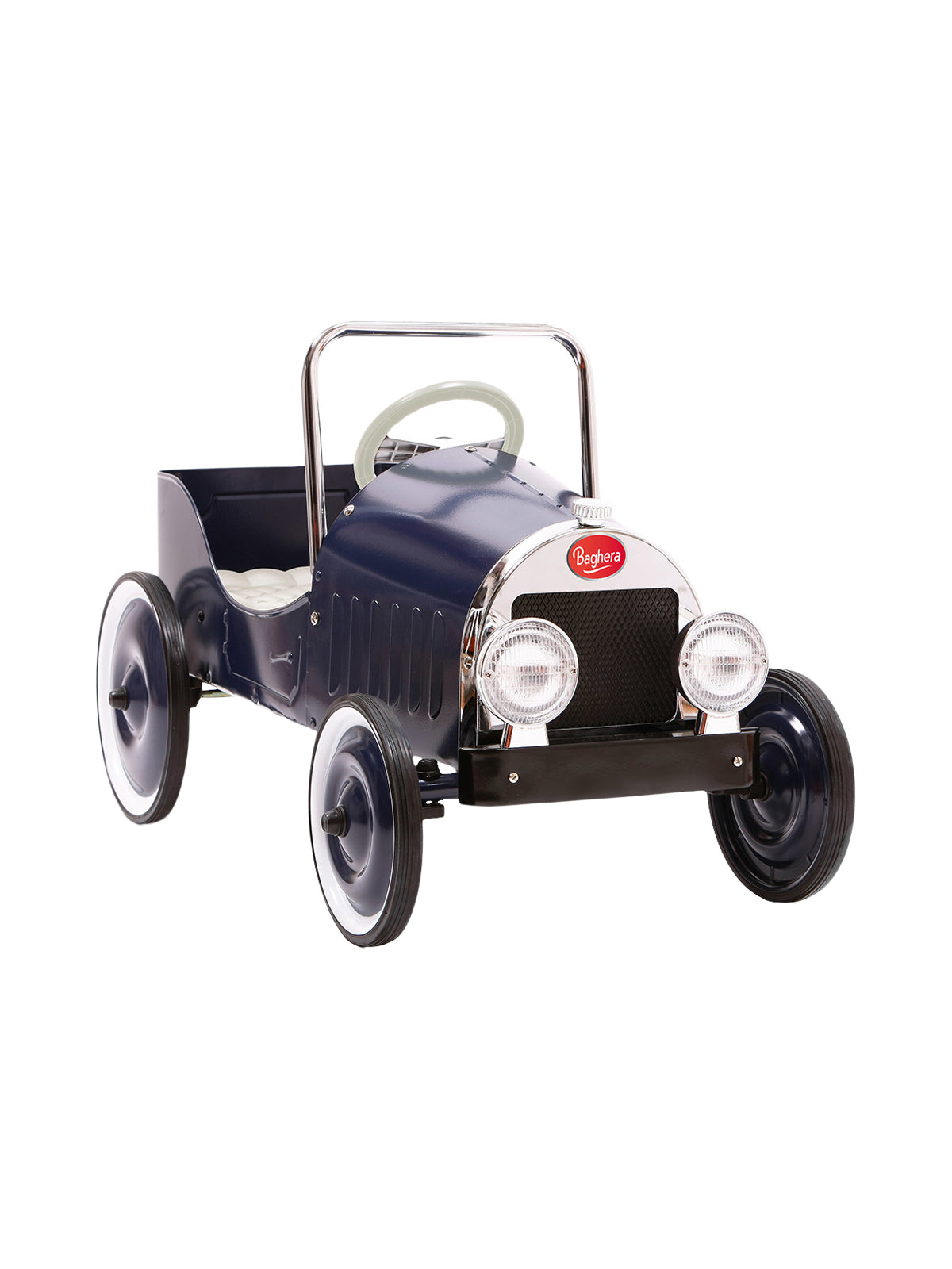 Ride-On Classic Pedal Car Outdoor Play Baghera Blue