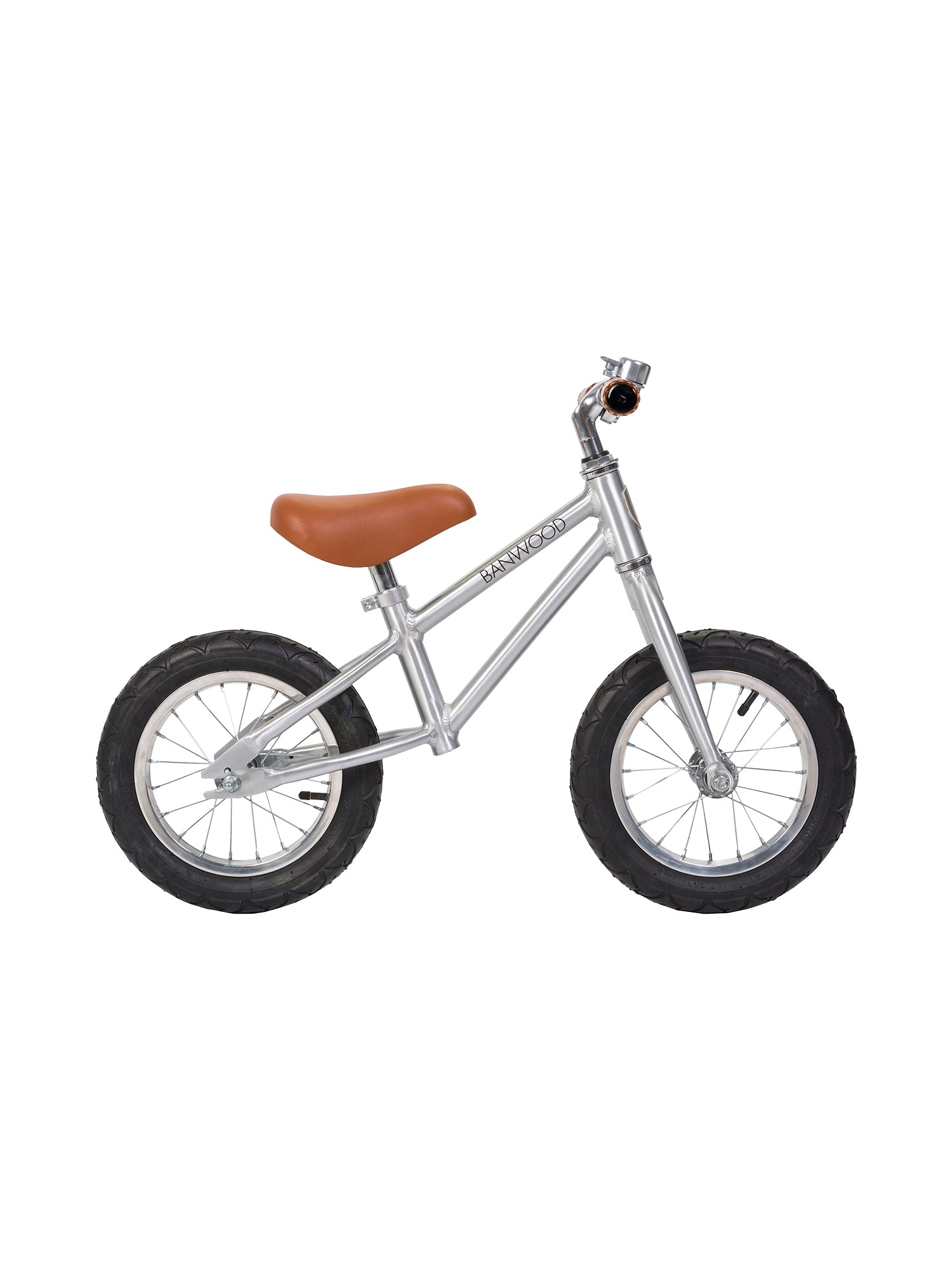 First Go Balance Bike Outdoor Play Banwood Chrome