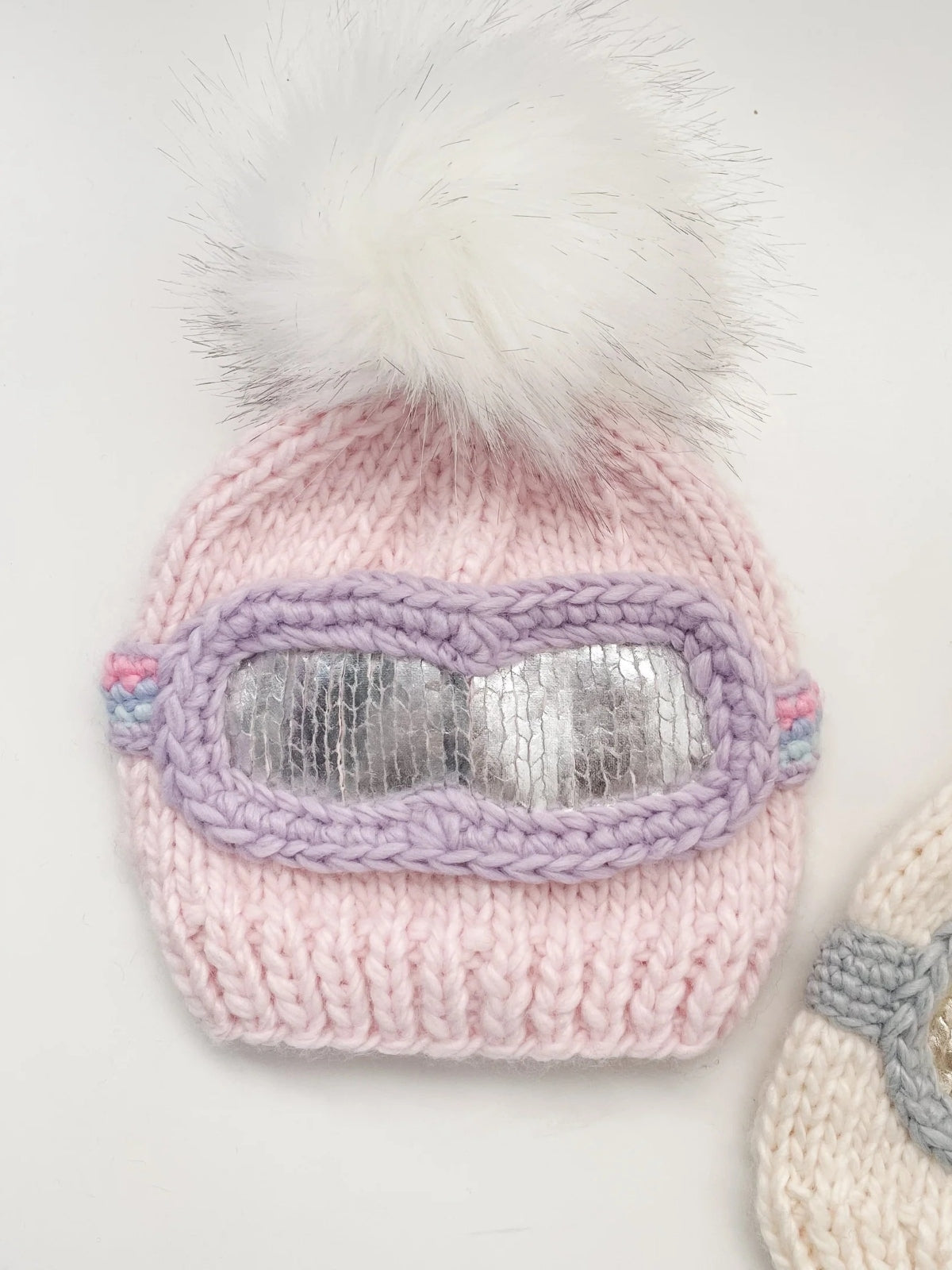 Pink Ski Goggle Hat Hats Blueberry Hill
