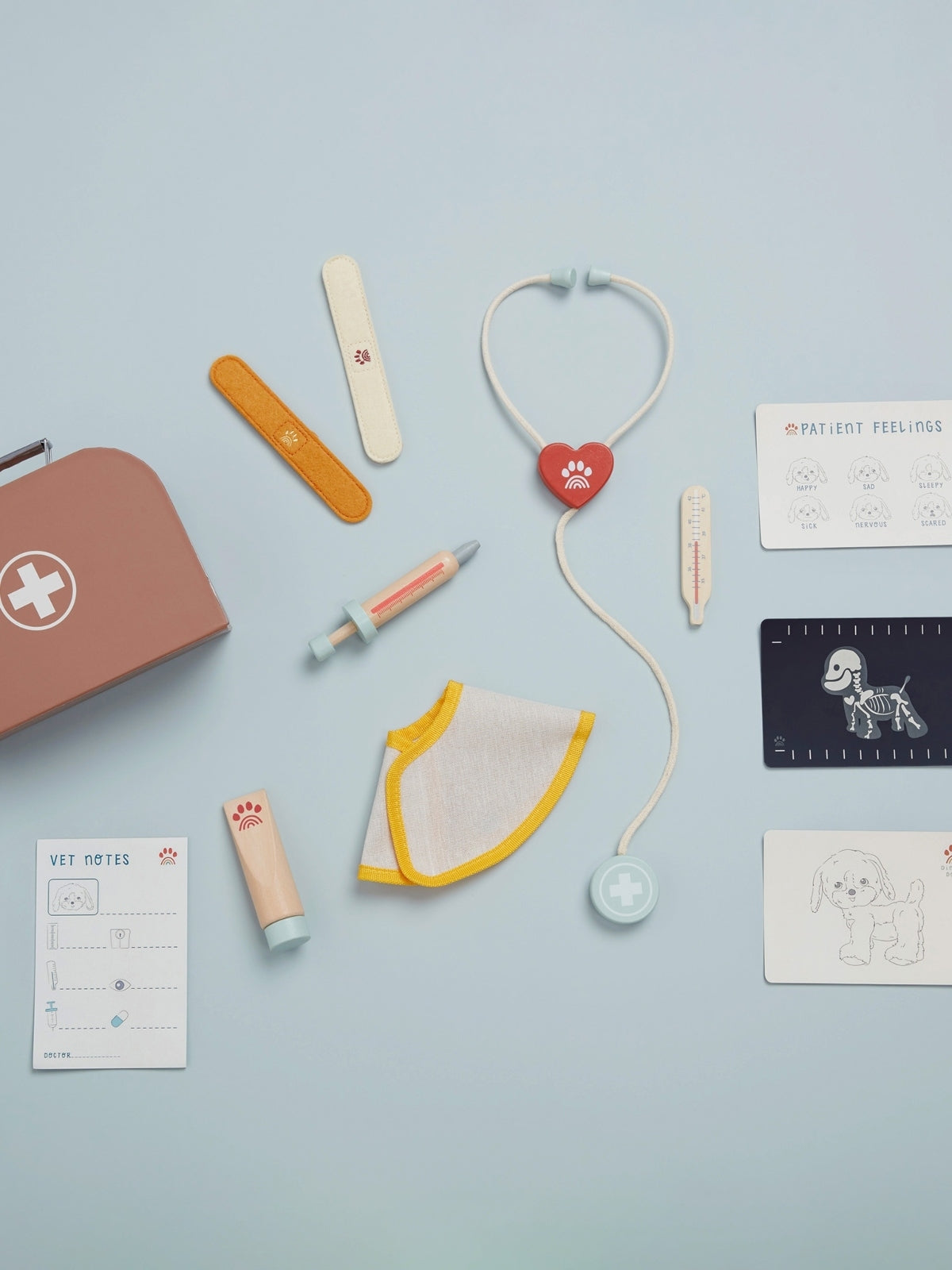 Dinkum Dogs Vet Set Pretend Play Olli Ella