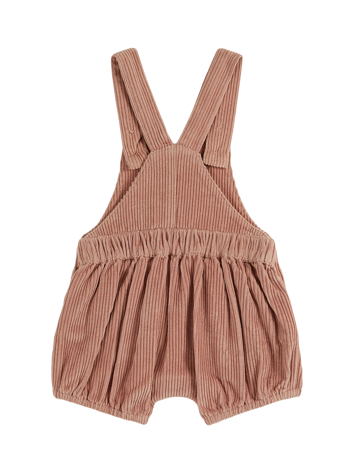 Flower Pocket Corduroy Overalls Pants Emile et Ida