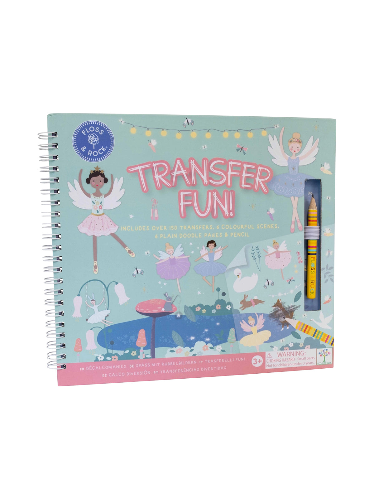 Enchanted Transfer Fun Arts & Crafts Floss and Rock