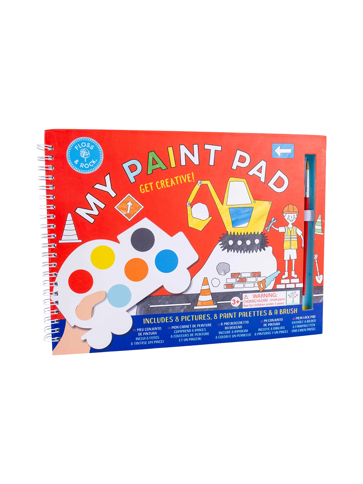 My Painting Pad Construction Arts & Crafts Floss and Rock