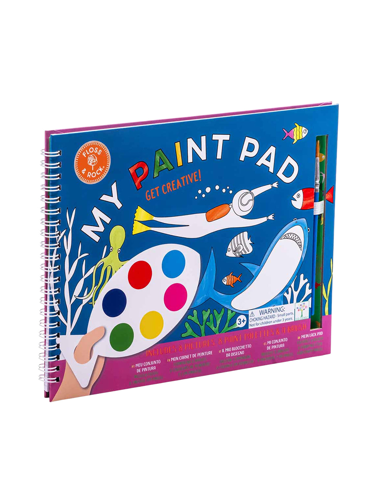 My Painting Pad Deep Sea Arts & Crafts Floss and Rock