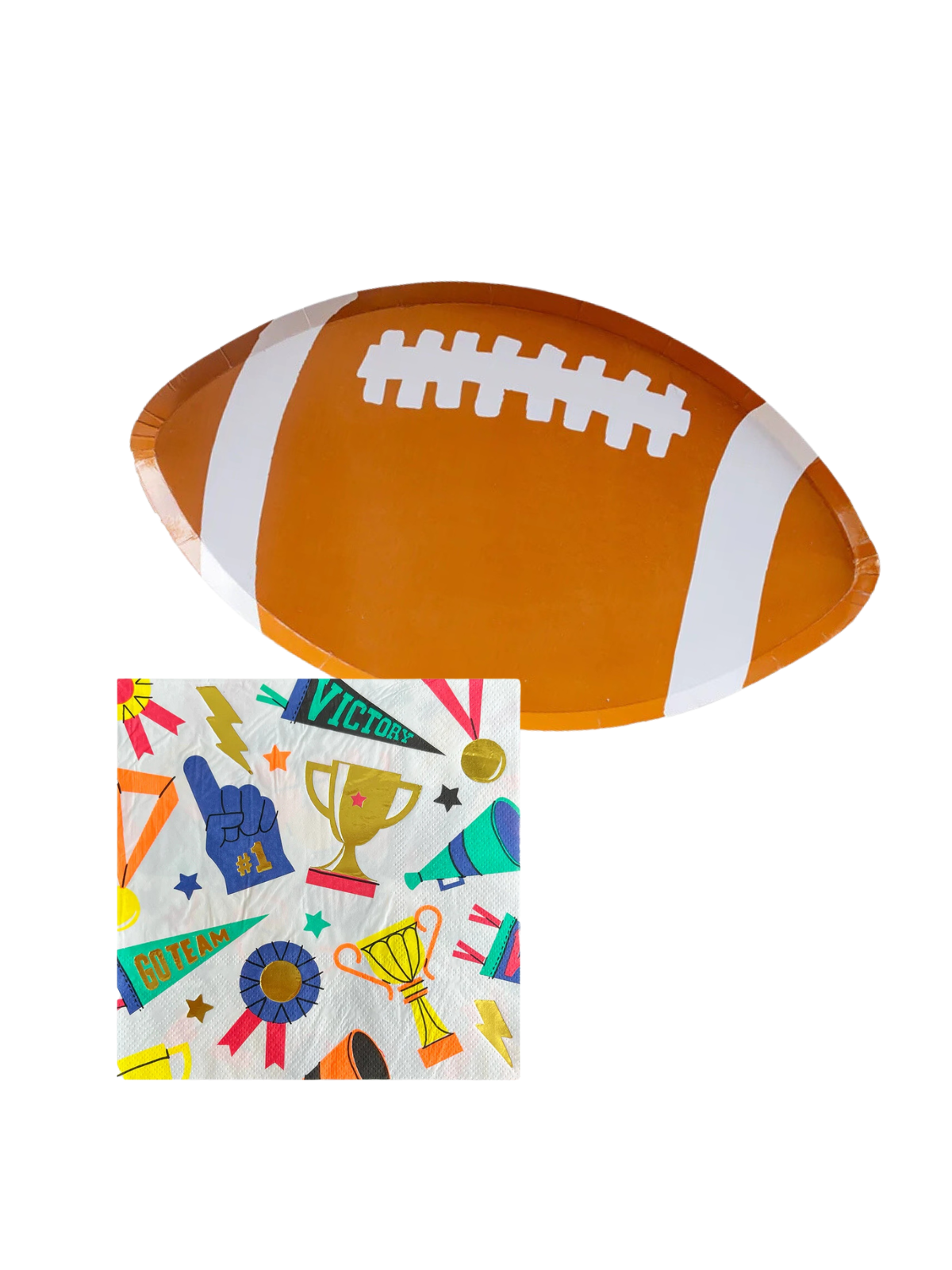 coat meal football clipart