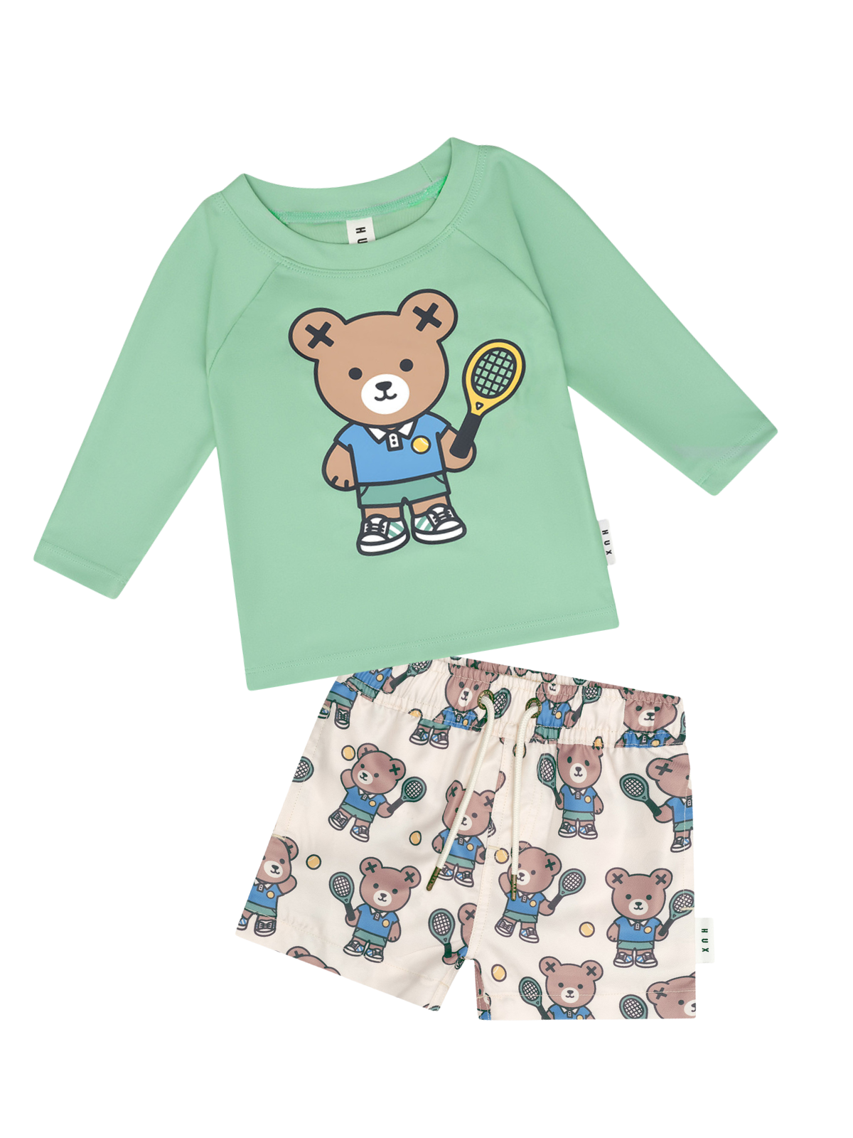 Tennis Bear Swim Set Swim Huxbaby Foam 1Y