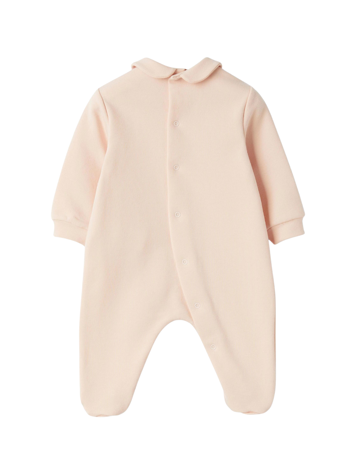 Heart Collared Footie Rompers Il Gufo