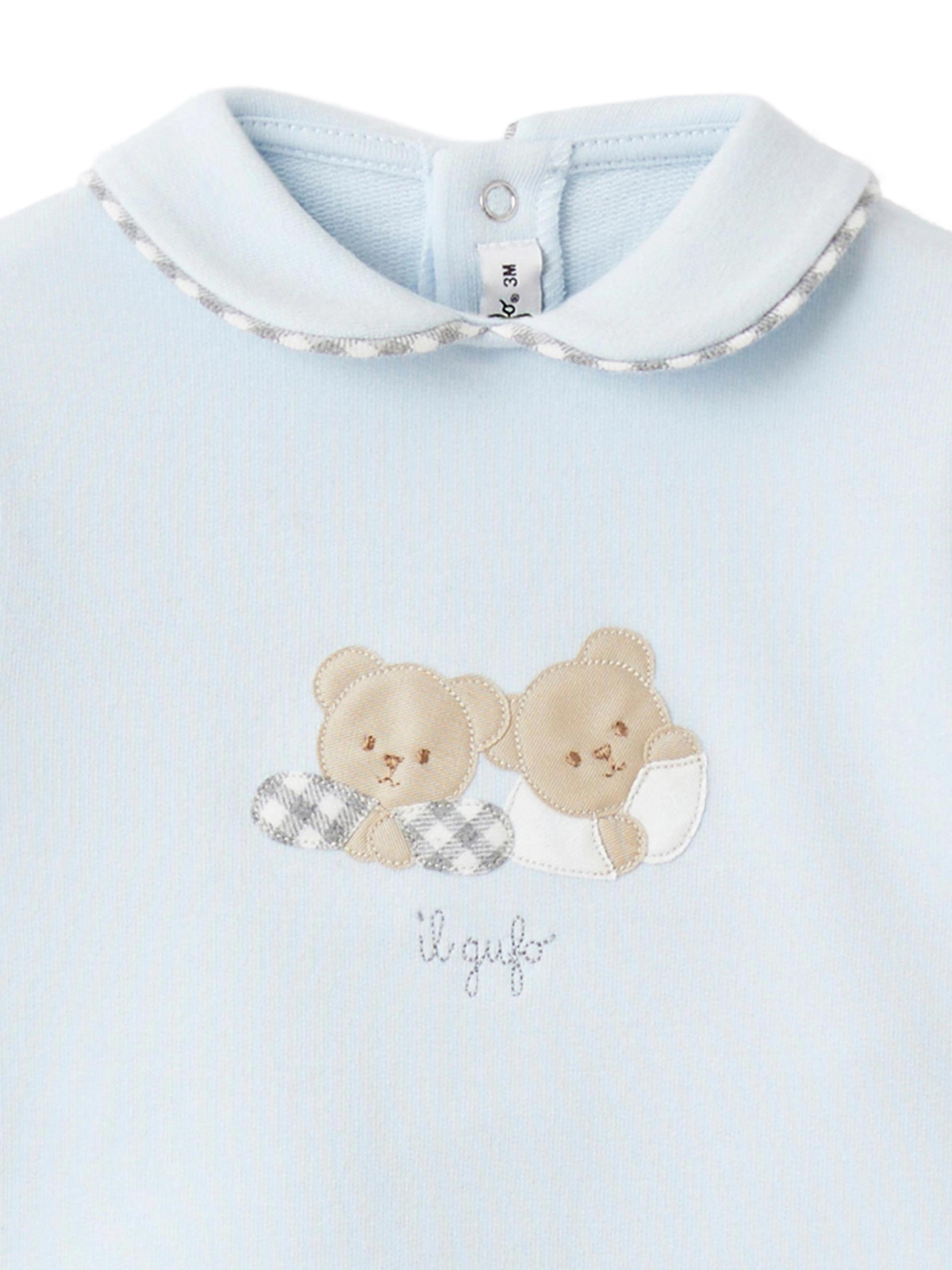 Light Blue Baby Set with Bears Sets Il Gufo