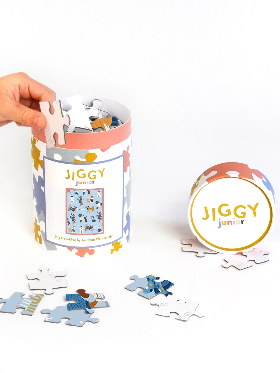 Hanukkah Dog 100 Pc Puzzle Games & Puzzles Jiggy Puzzles