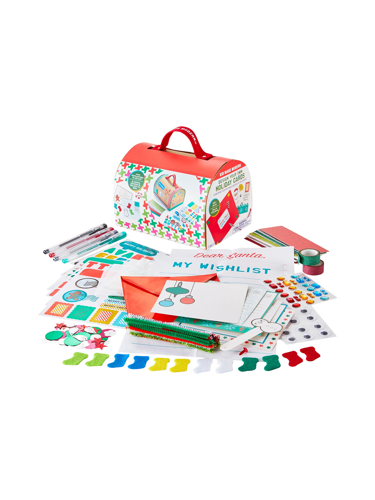 Christmas Card Kit Arts & Crafts Kid Made Modern
