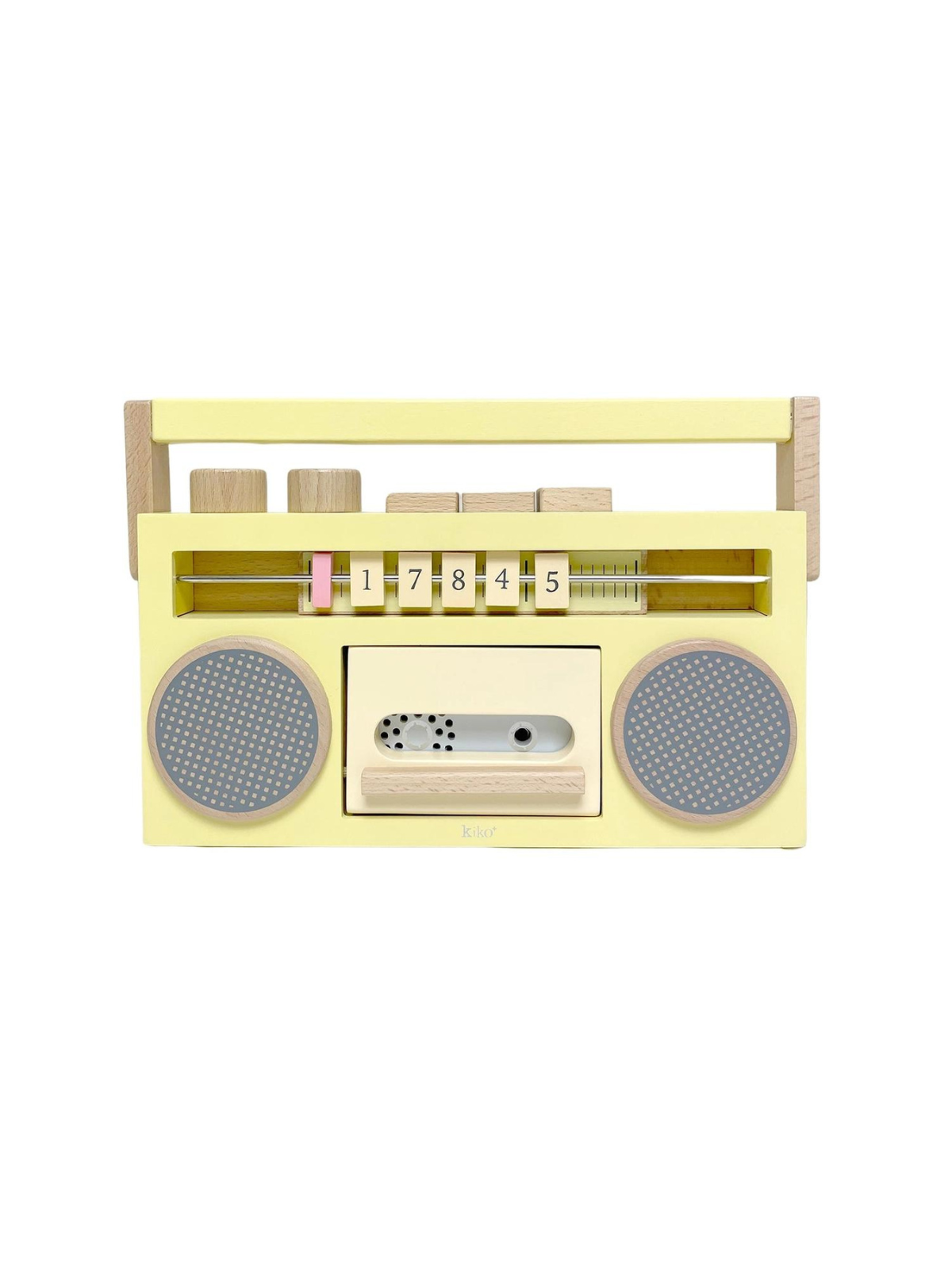 Tape Recorder Boombox - Yellow Pretend Play Kiko+ & gg*