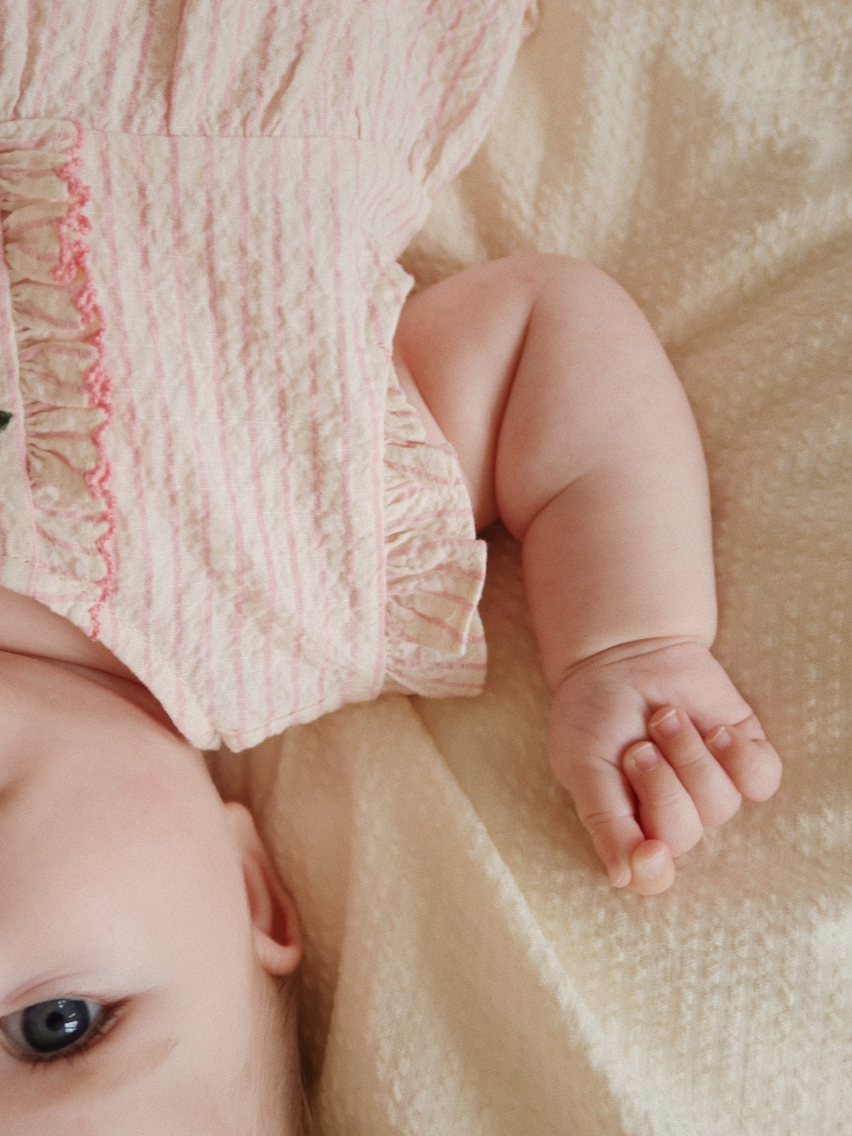 Ellie Frill Cherry Romper Rompers Konges Sløjd