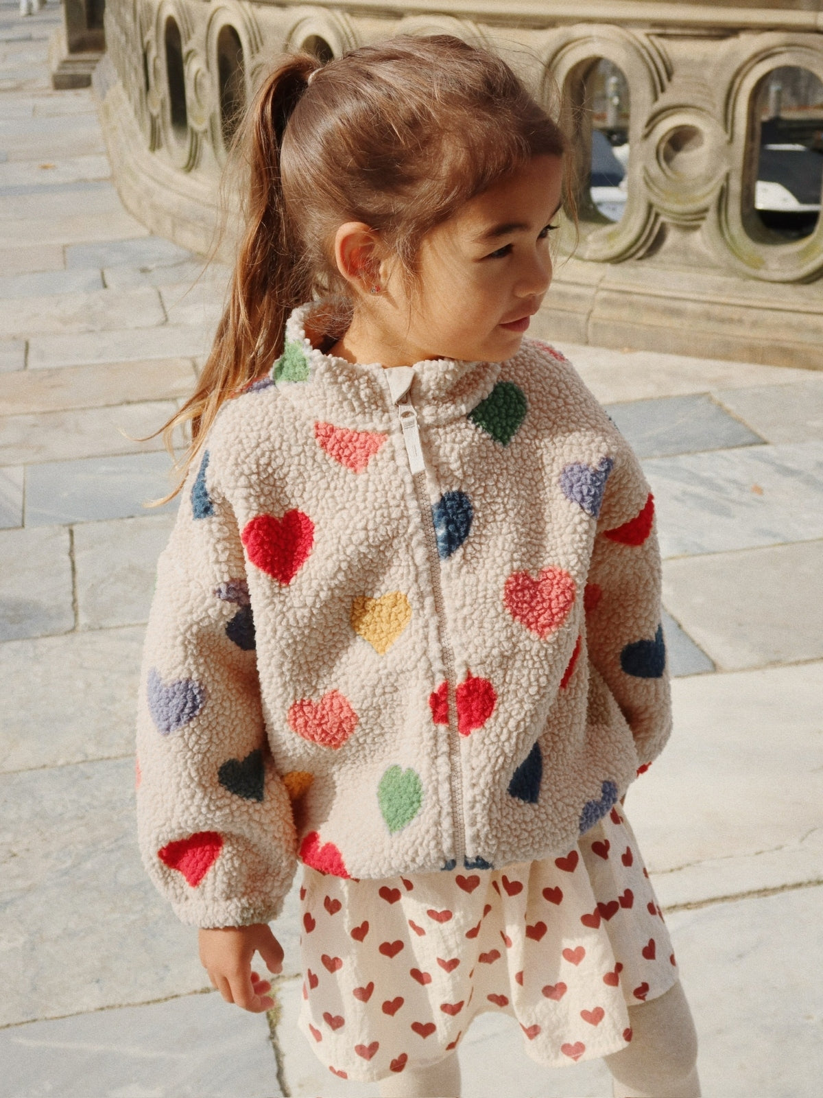 Hearts Jody Teddy Jacket Outerwear Konges Sløjd