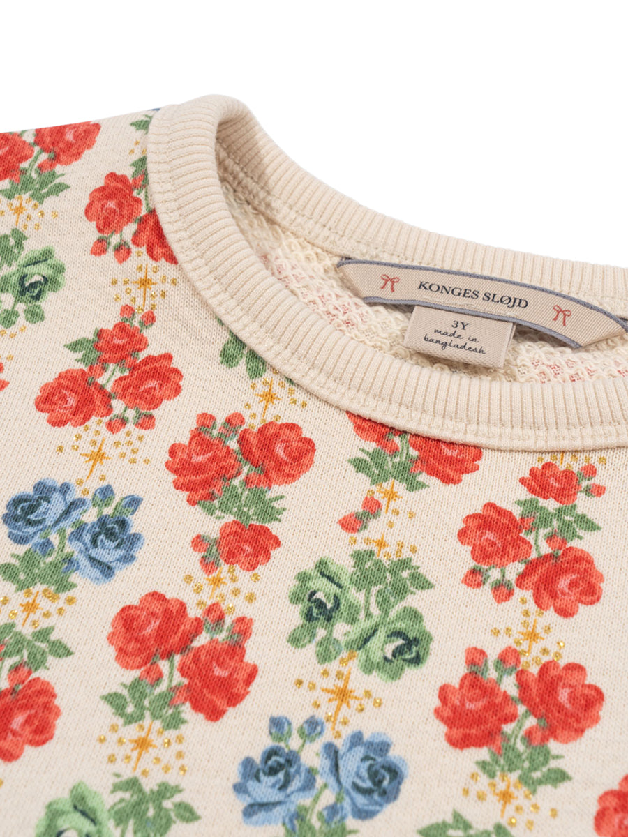 Loupy Lou Floral Sweat Set Sets Konges Sløjd
