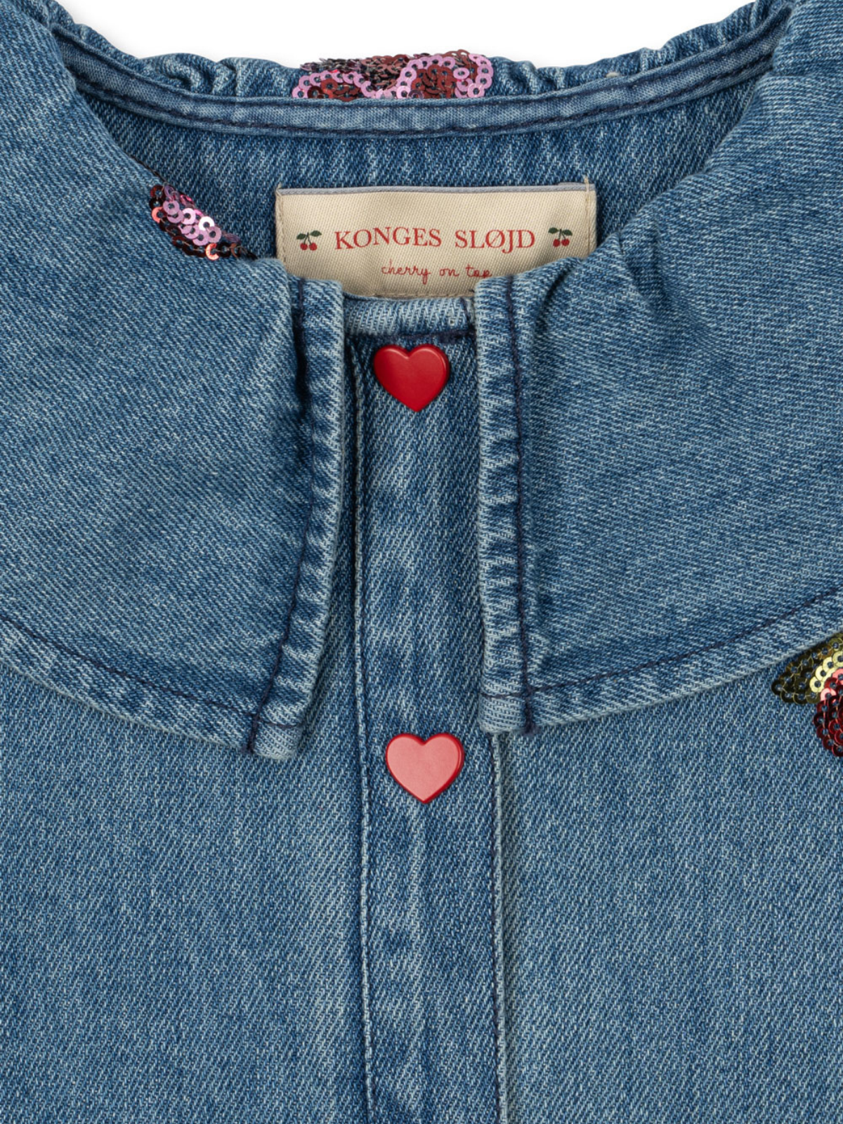 Margot Sequin Denim Set Sets Konges Sløjd