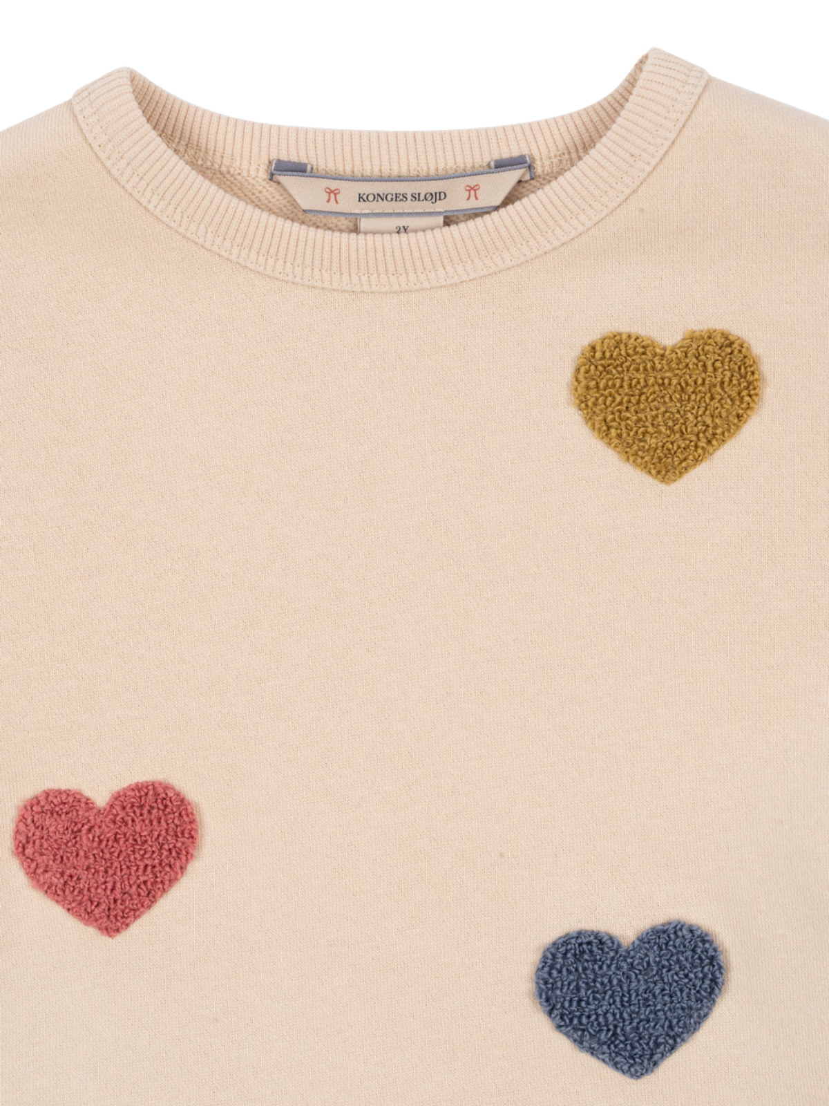 Multi Hearts Sweatshirt Dress Dresses Konges Sløjd