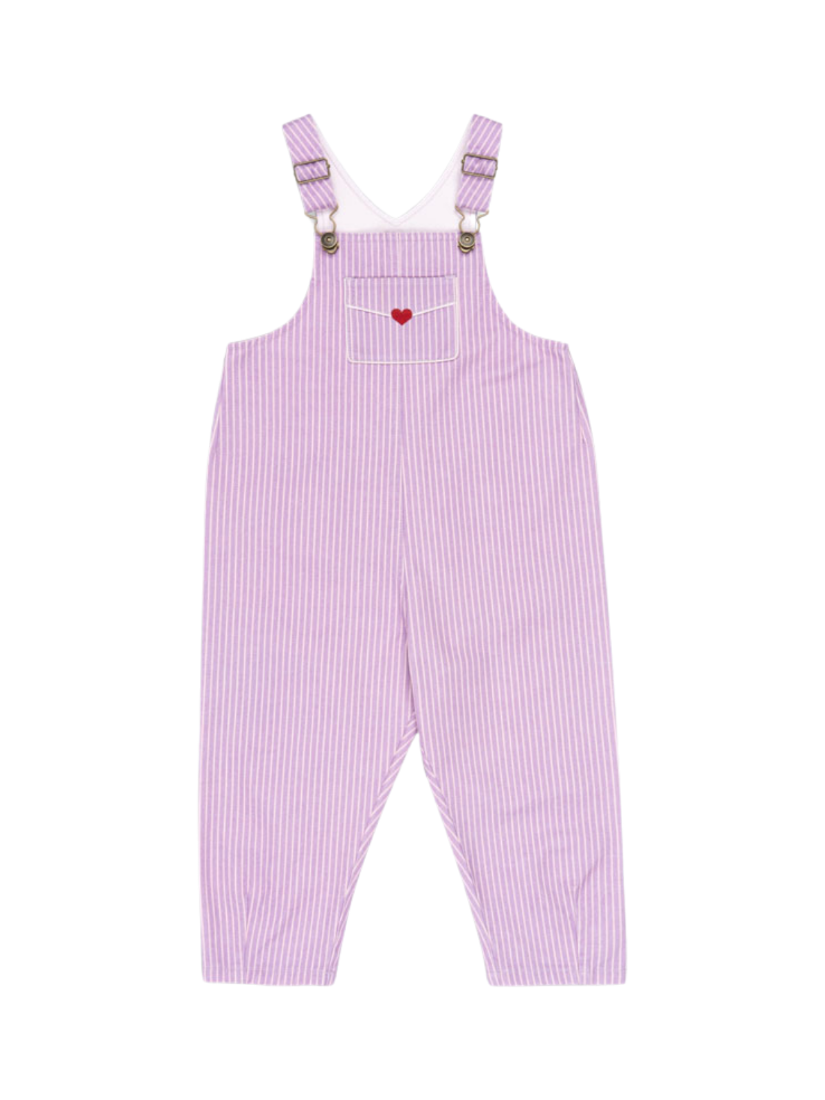 Rosie H-W x Konges Sløjd Letter Overalls Pants Konges Sløjd Stripe Lupino 12M
