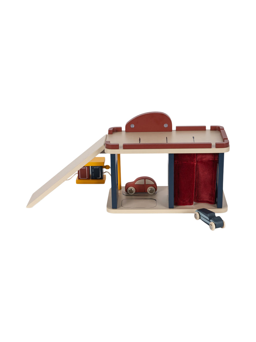 Wooden Car Wash Toy Pretend Play Konges Sløjd