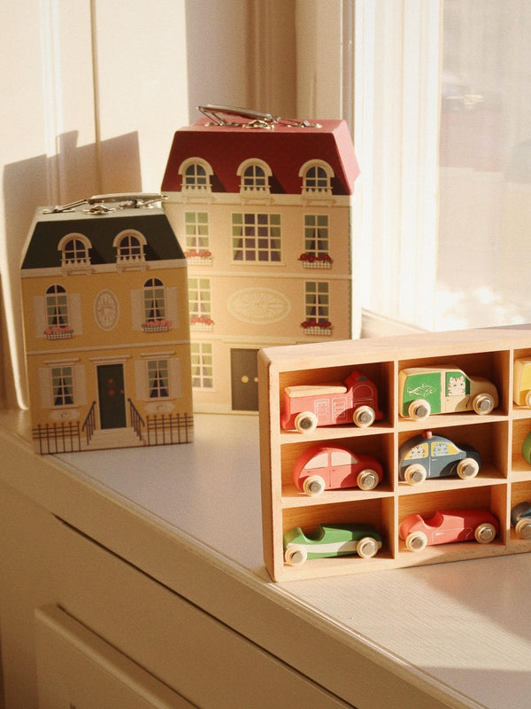Wooden Mini Cars Vehicles Konges Sløjd