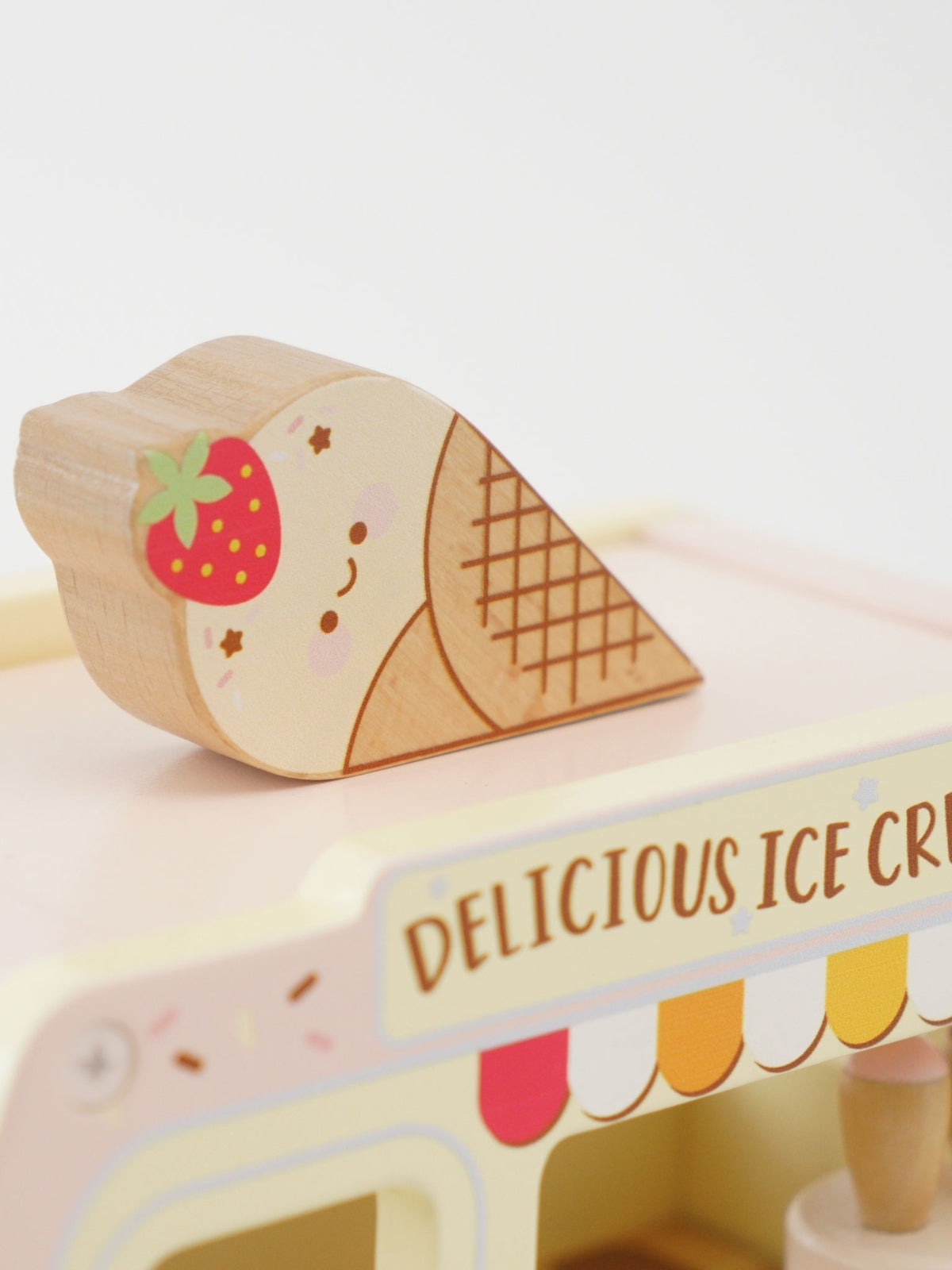 Wooden Ice Cream Van Pretend Play Le Toy Van