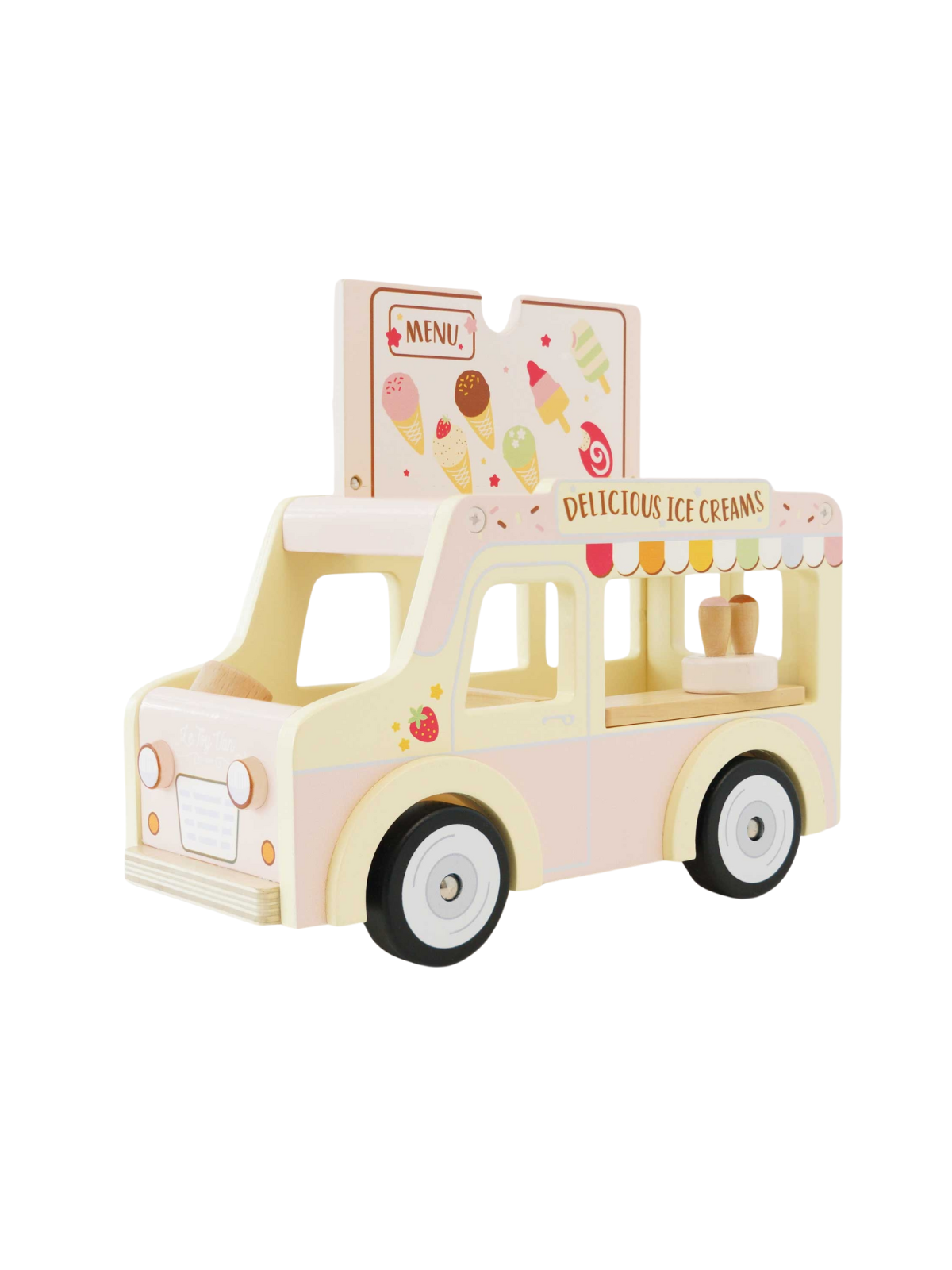 Wooden Ice Cream Van Pretend Play Le Toy Van