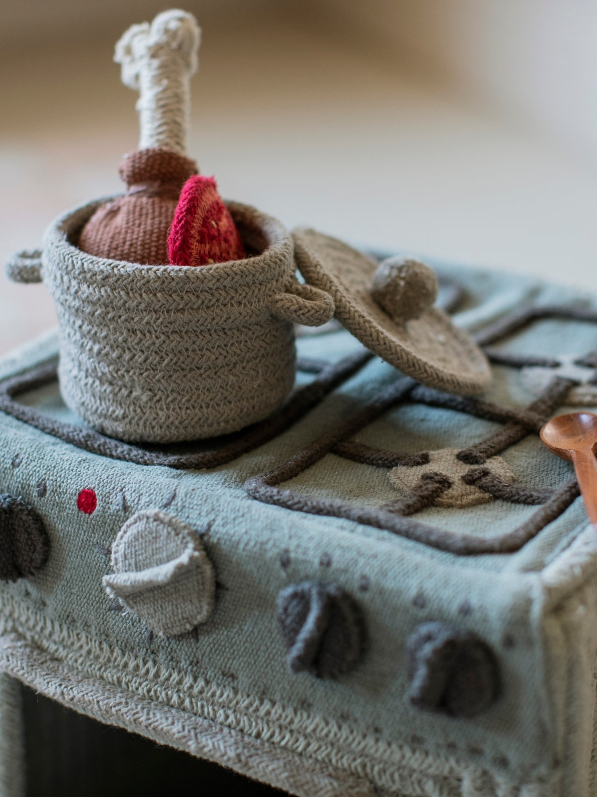 Kitchen Play Basket Pretend Play Lorena Canals