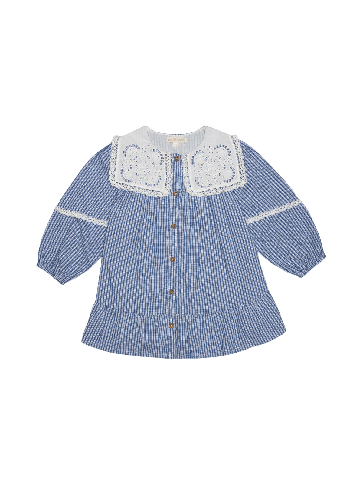 Arinola Eyelet Collar Dress Dresses Louise Misha Blue Sonnet 3Y