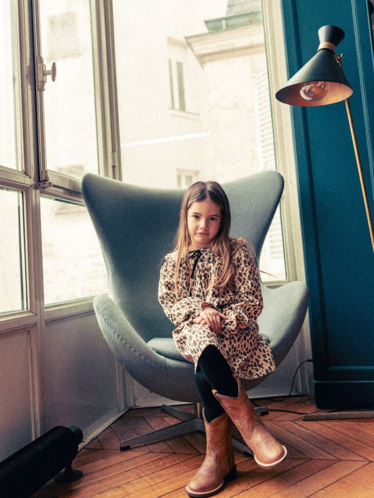 Benjamine Leopard Dress Dresses Louis Louise