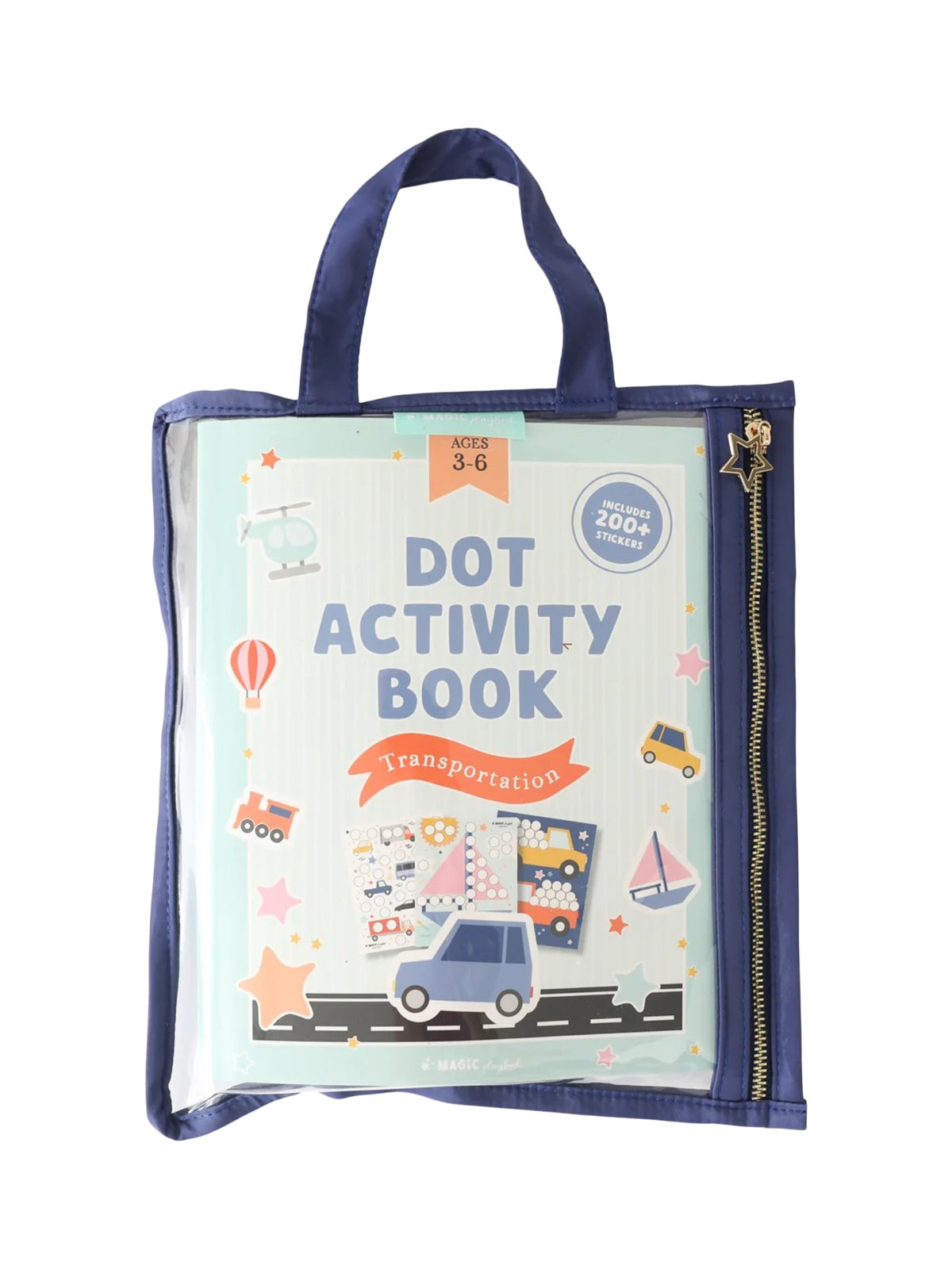 Activity Kit - Transportation Dot Arts & Crafts Magic Playbook