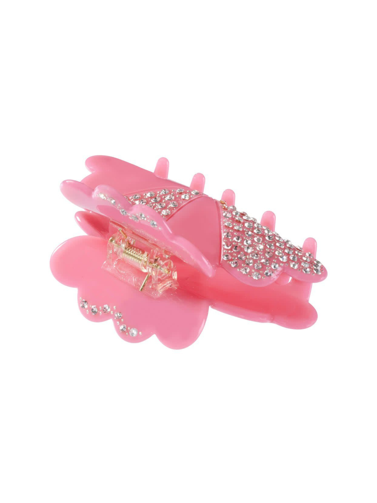 Embellished Heart Hair Claw Hair Accessories Milledeux
