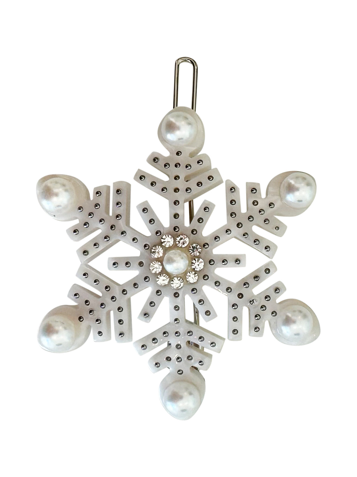 Snowflake Hair Clip Hair Accessories Milledeux