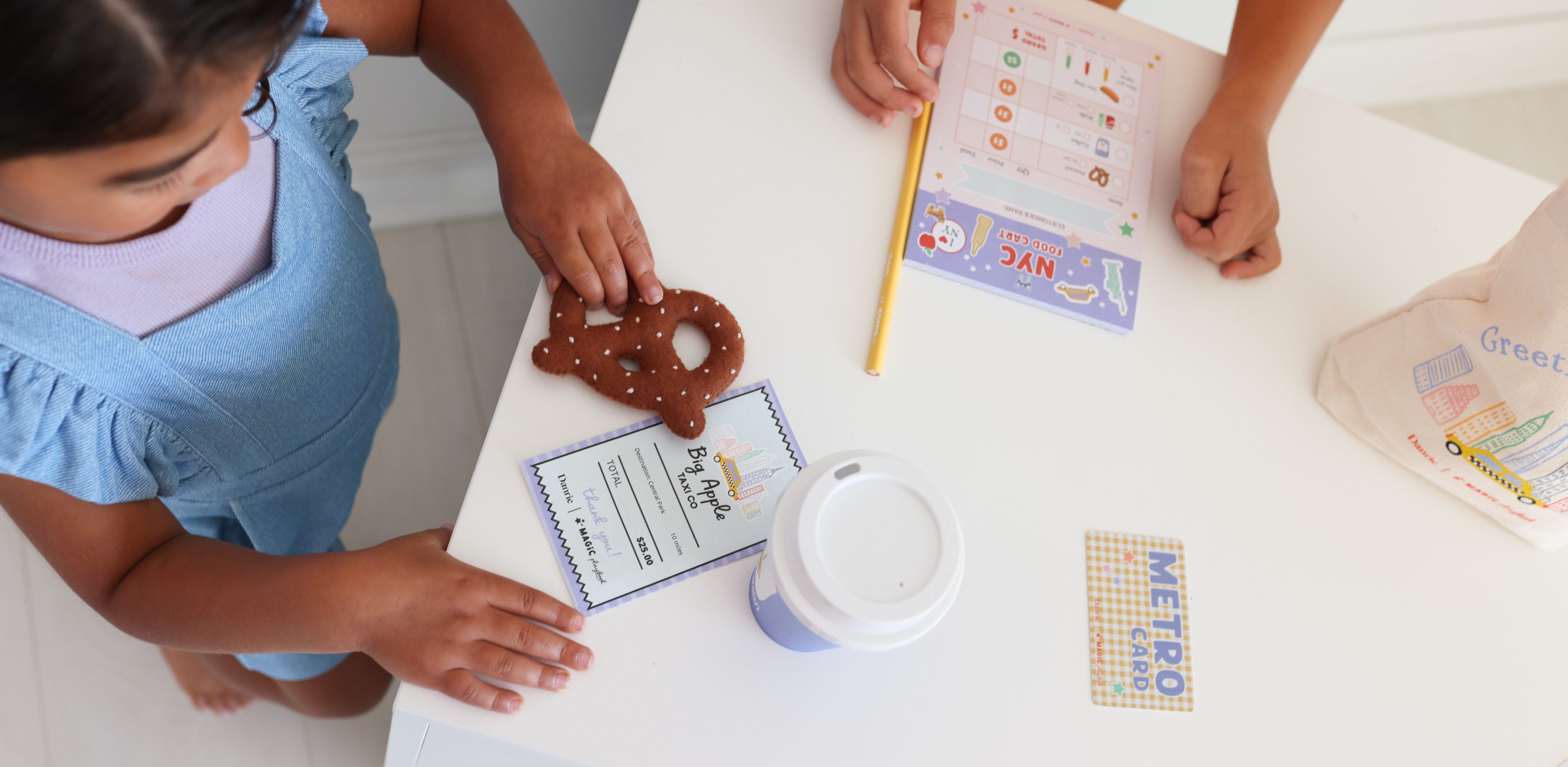 New York City Play Kit Pretend Play Magic Playbook x Danrie
