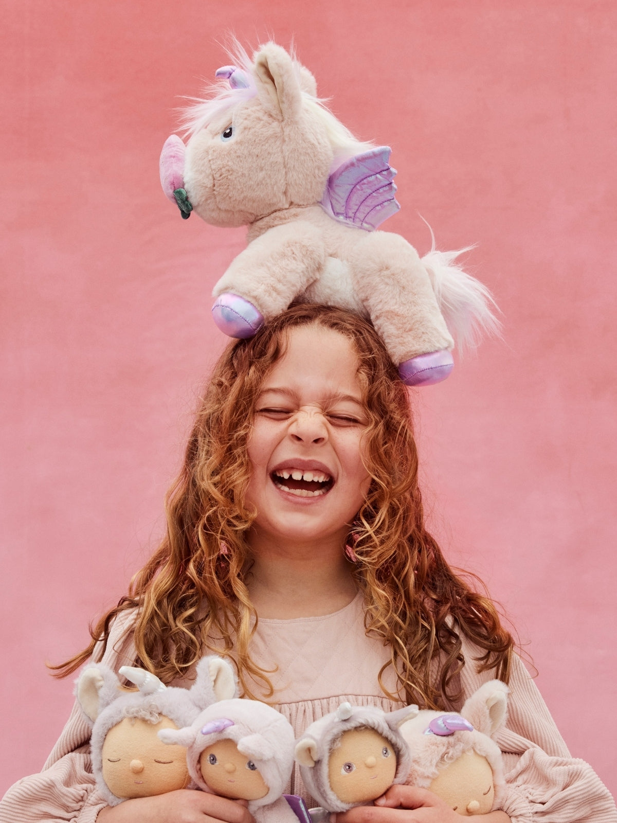 Dinkum Unicorn Shimmer Plush Olli Ella